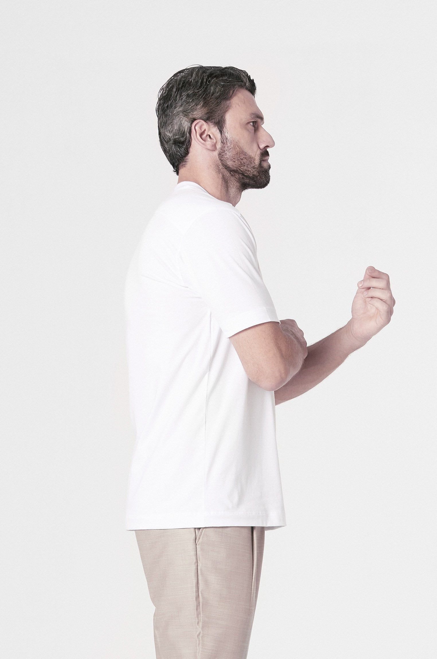 Camiseta Recorte Ombros Branca