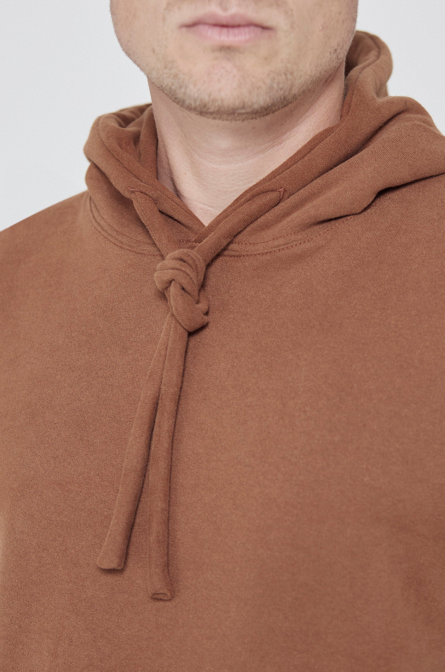 Moletom Capuz Camurça Marrom