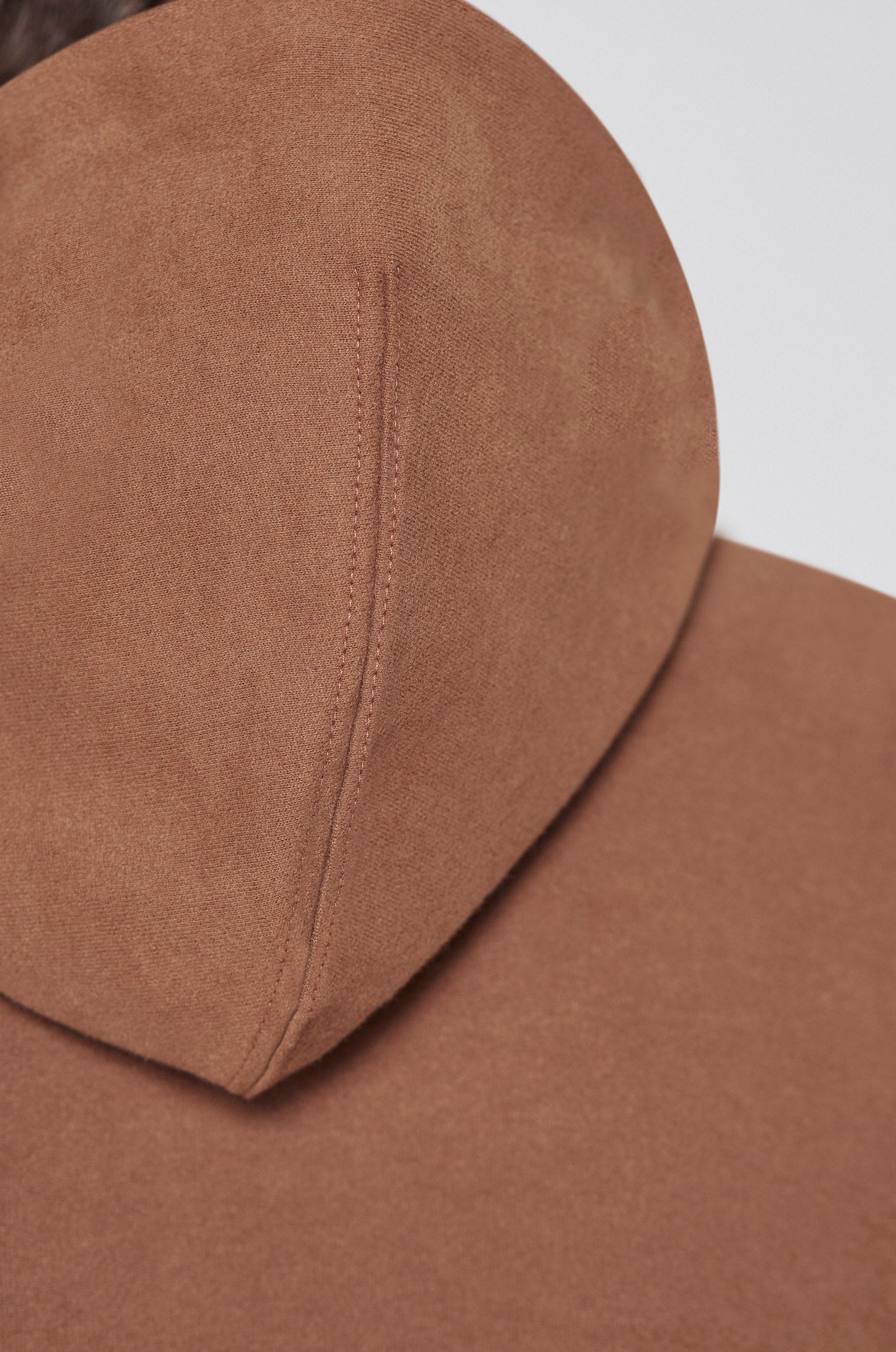 Moletom Capuz Camurça Marrom