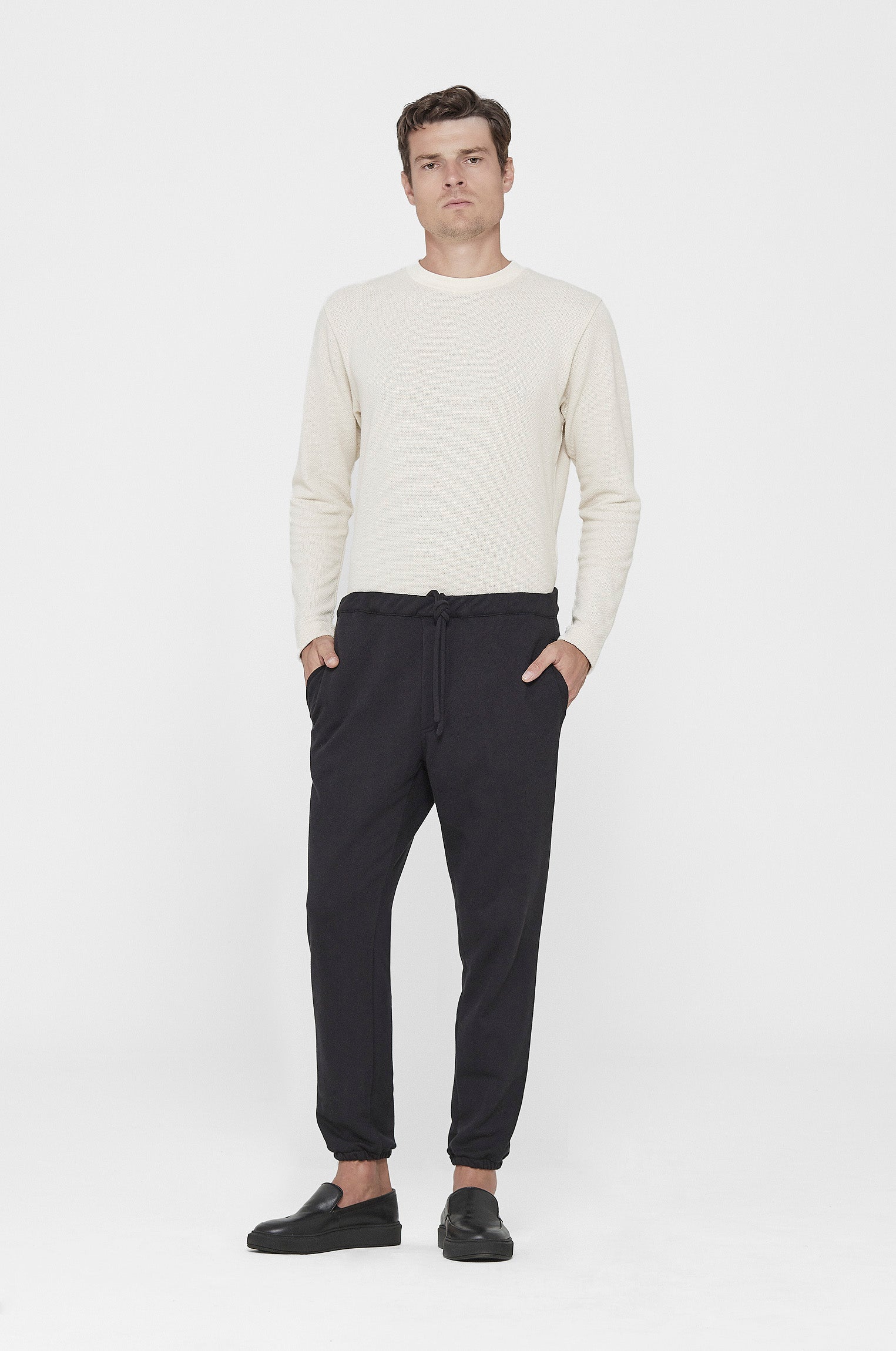 Calça Jogger Moletom Preta