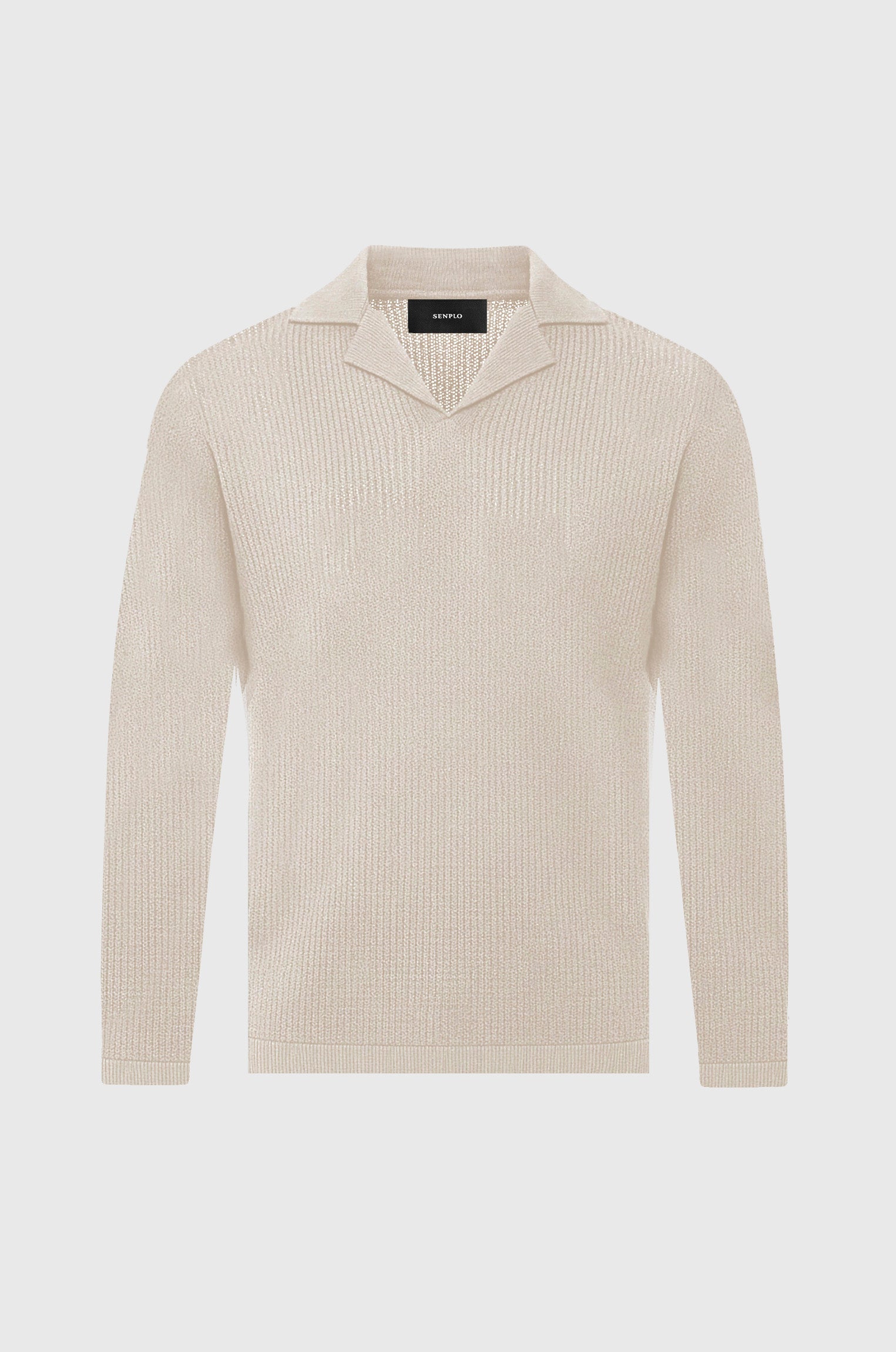 Manga Longa Polo Gola Cubana Heritage Off