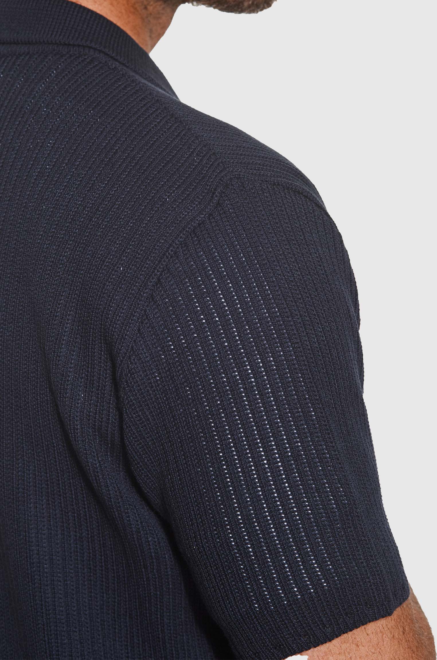 Camisa Tricô Fresh Marinho