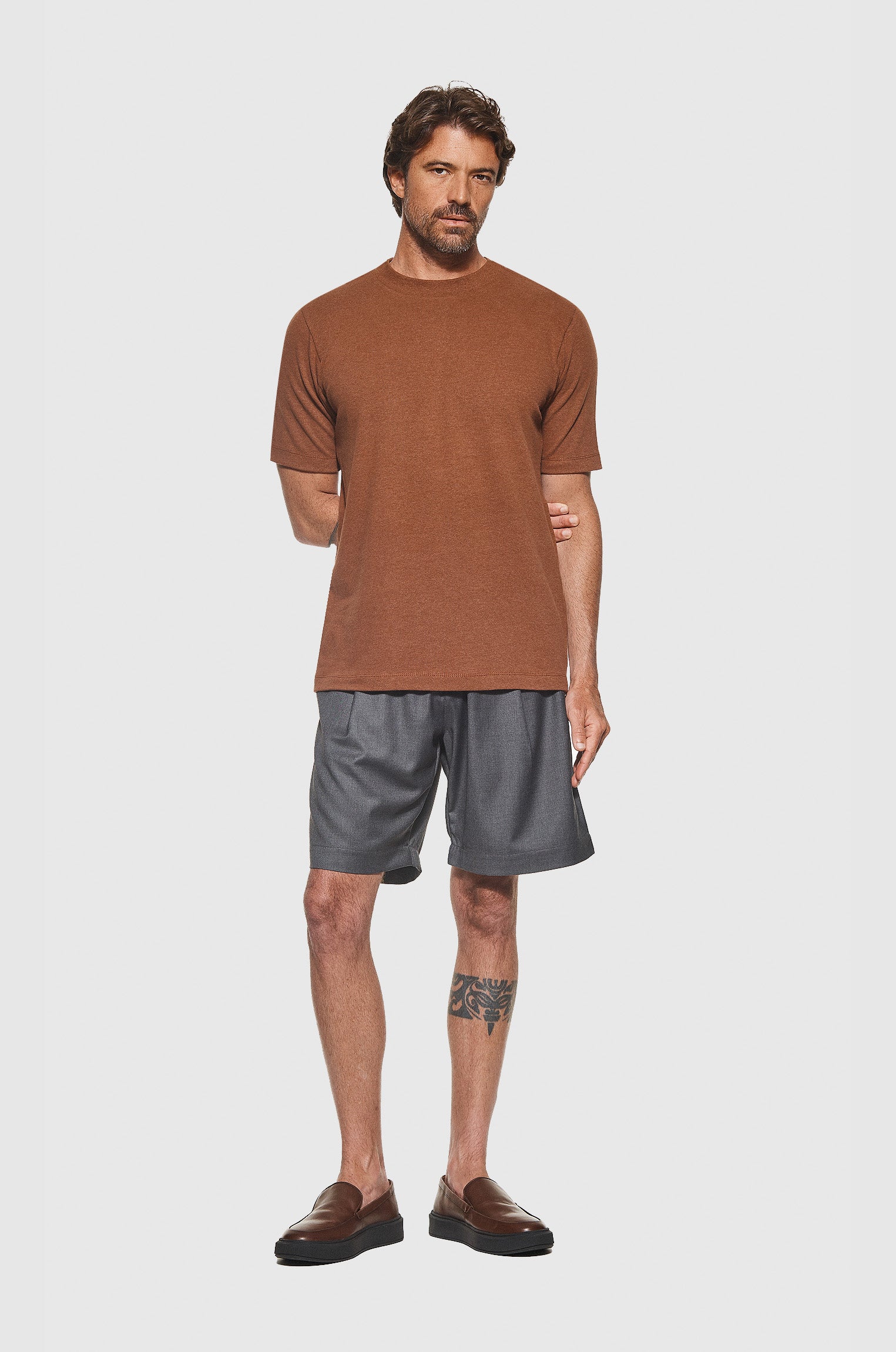 Camiseta Toque Cashmere Marrom