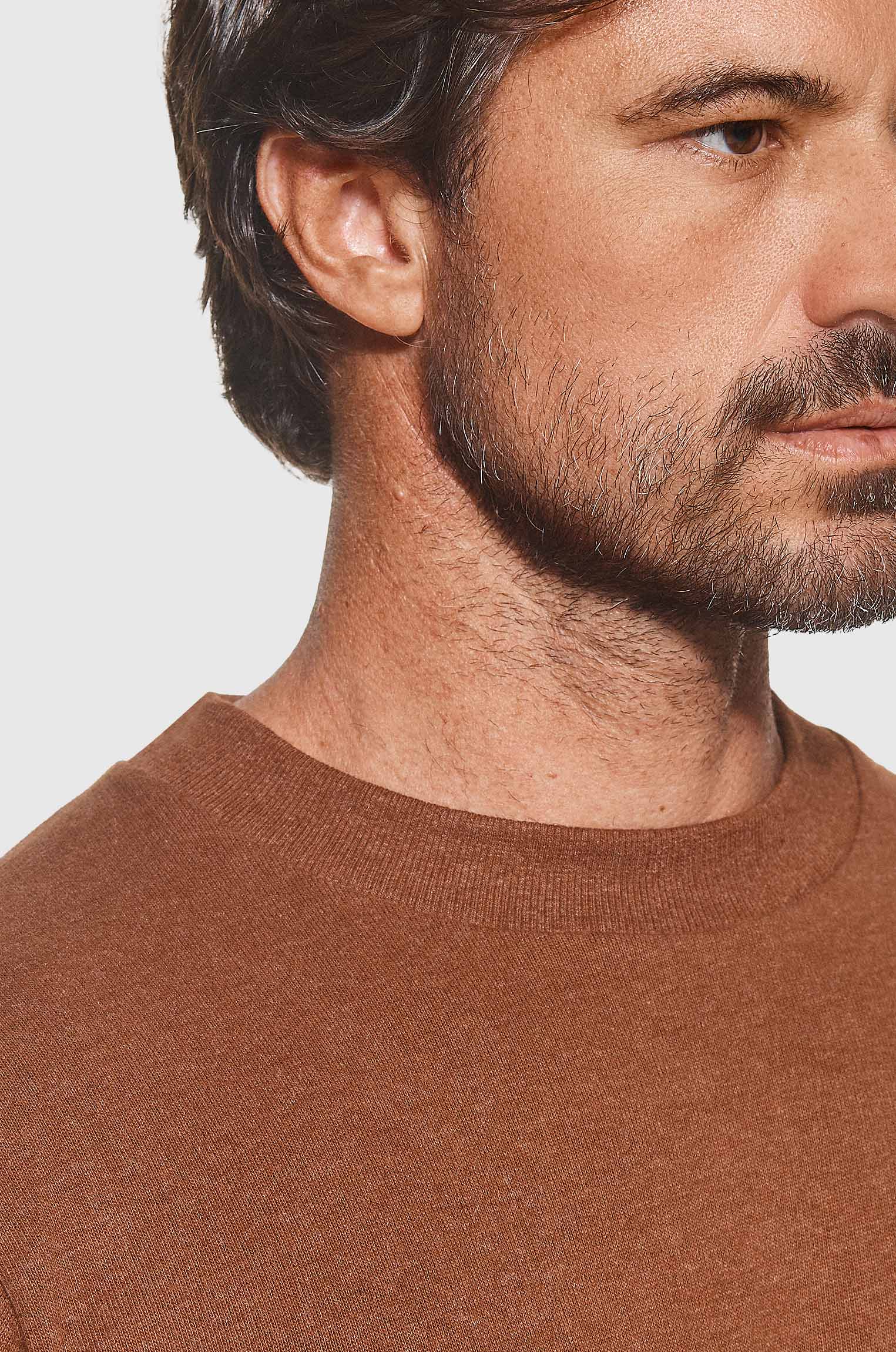 Camiseta Toque Cashmere Marrom