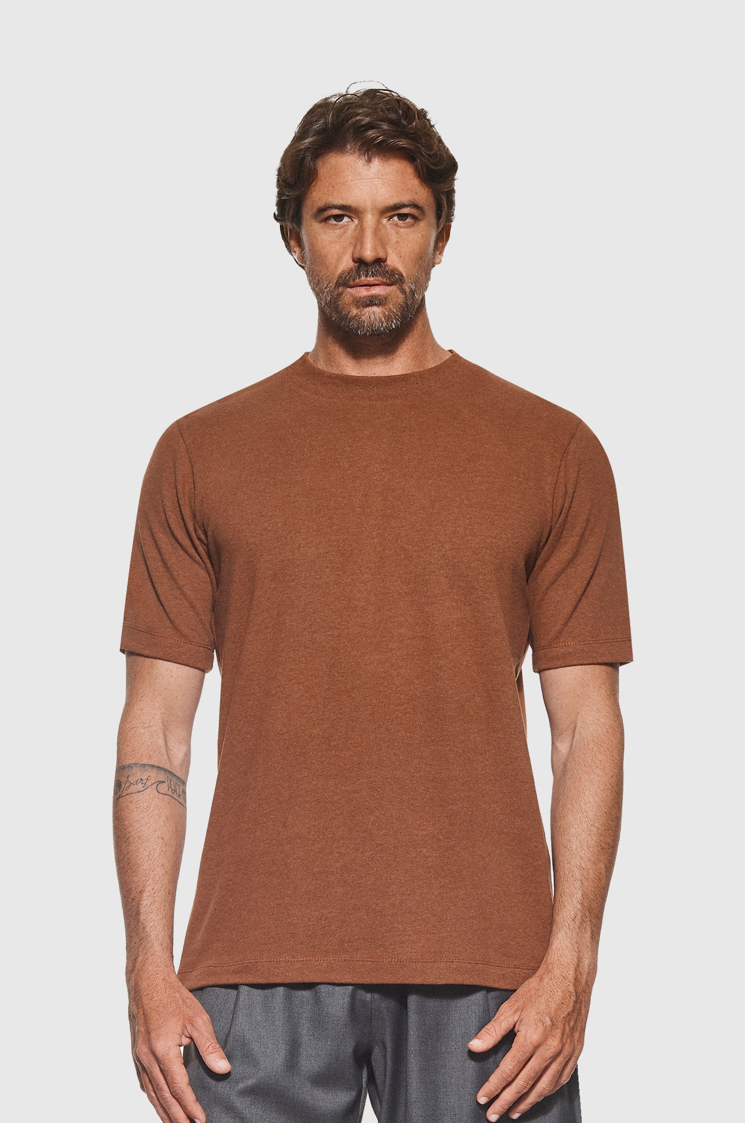 Camiseta Toque Cashmere Marrom
