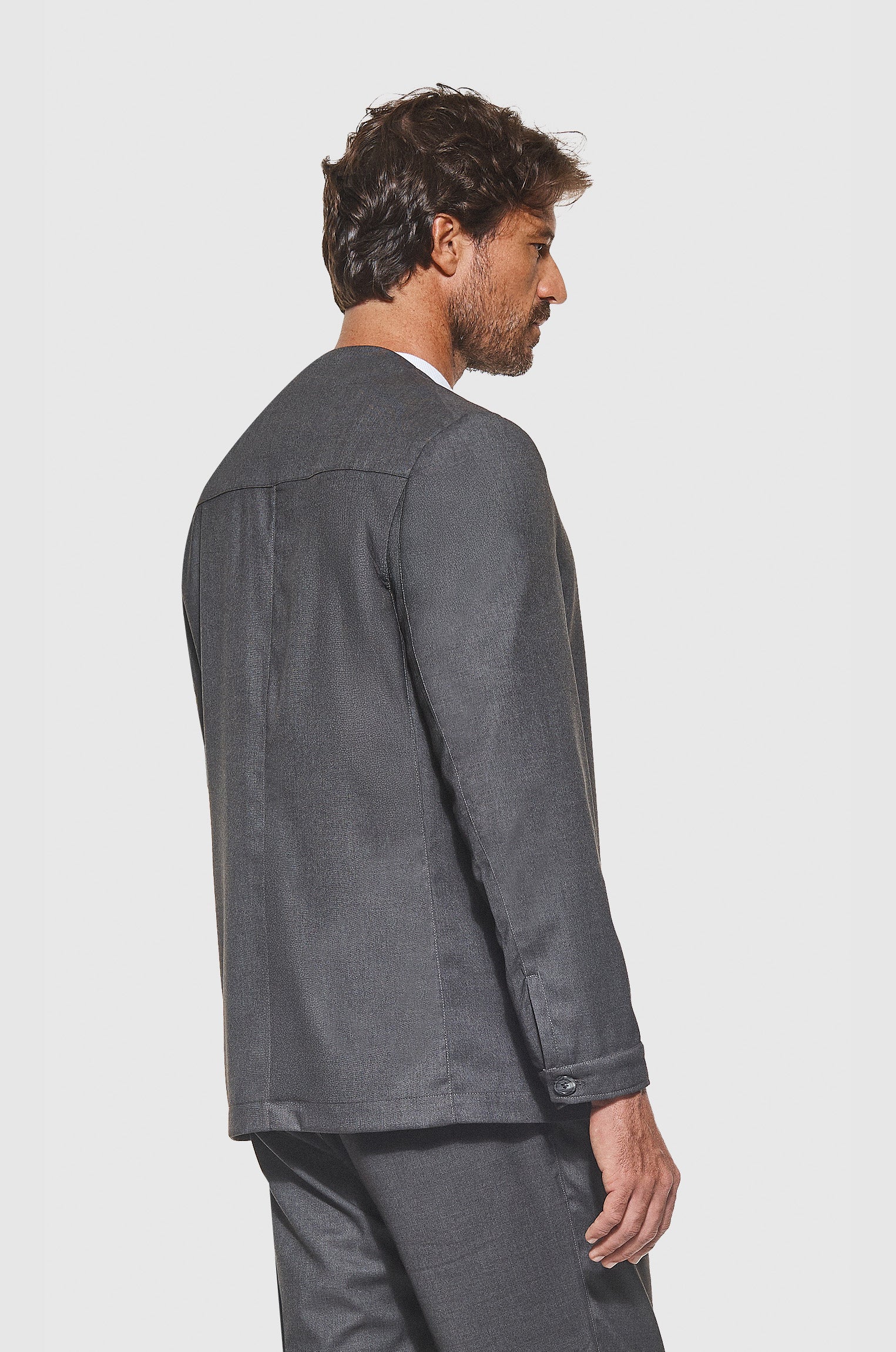 Jardigan Minimalista Alfaiataria Mescla