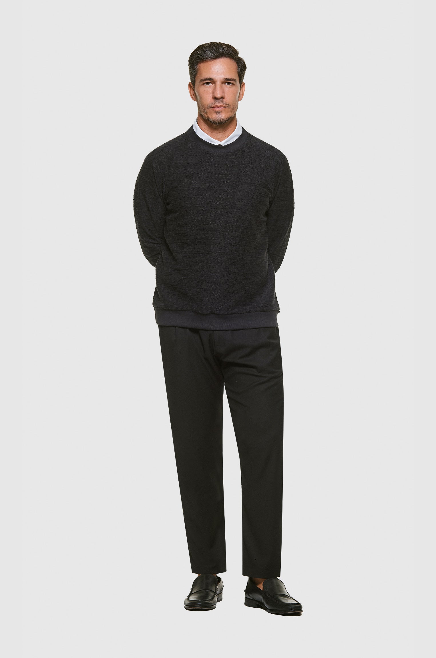 Moletom Tricô Preto