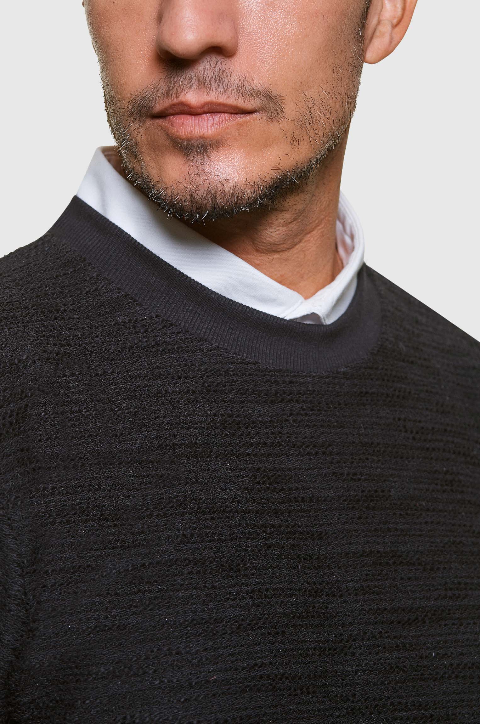 Moletom Tricô Preto