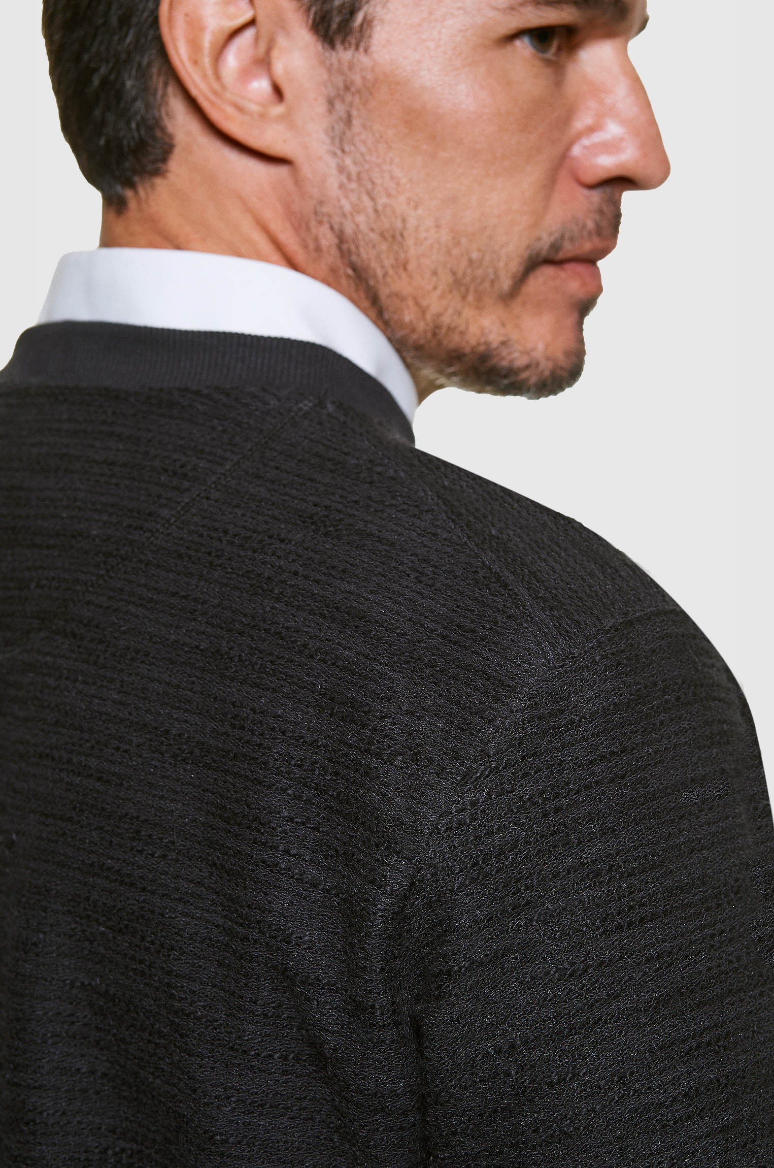 Moletom Tricô Preto