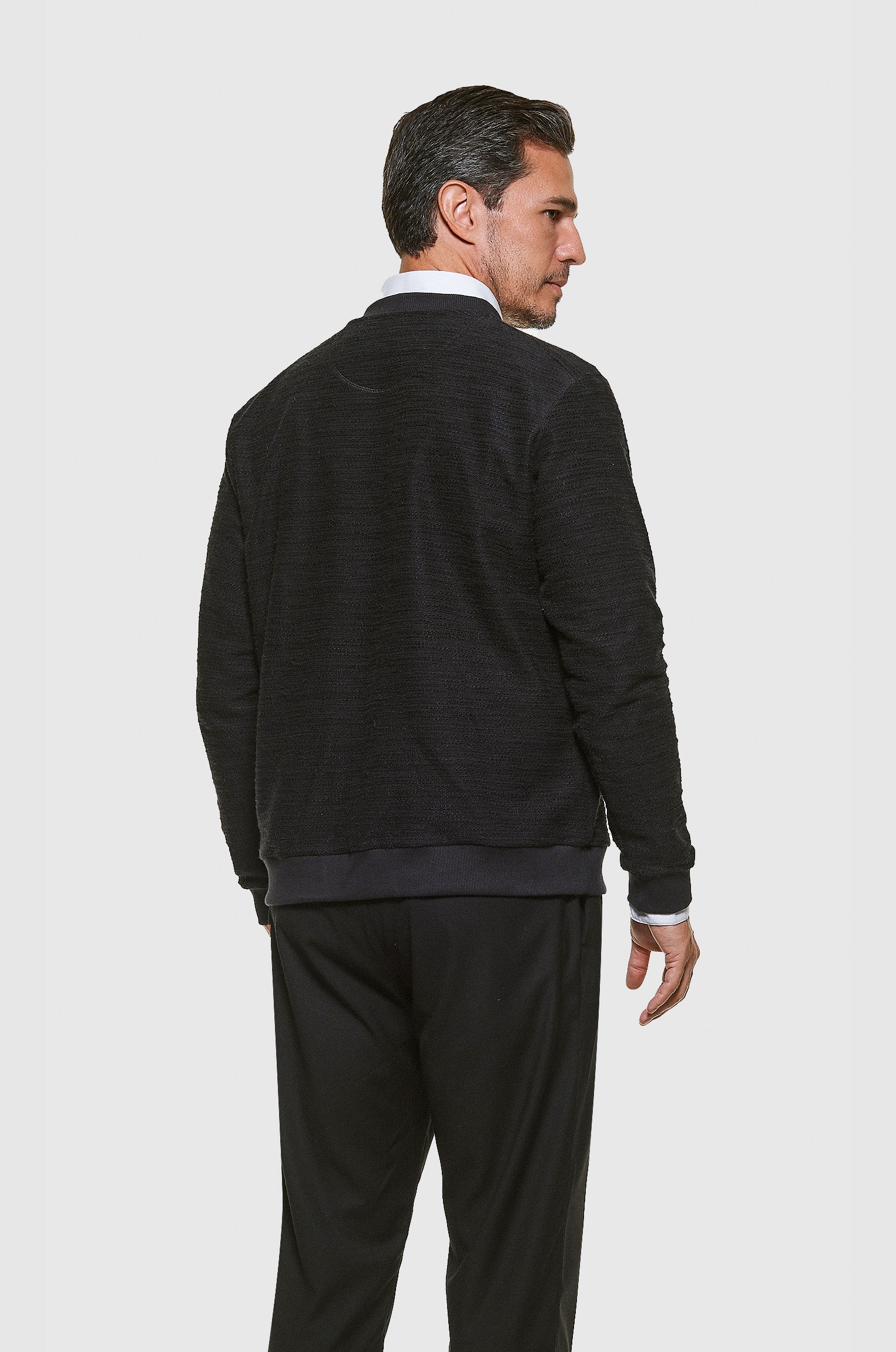 Moletom Tricô Preto