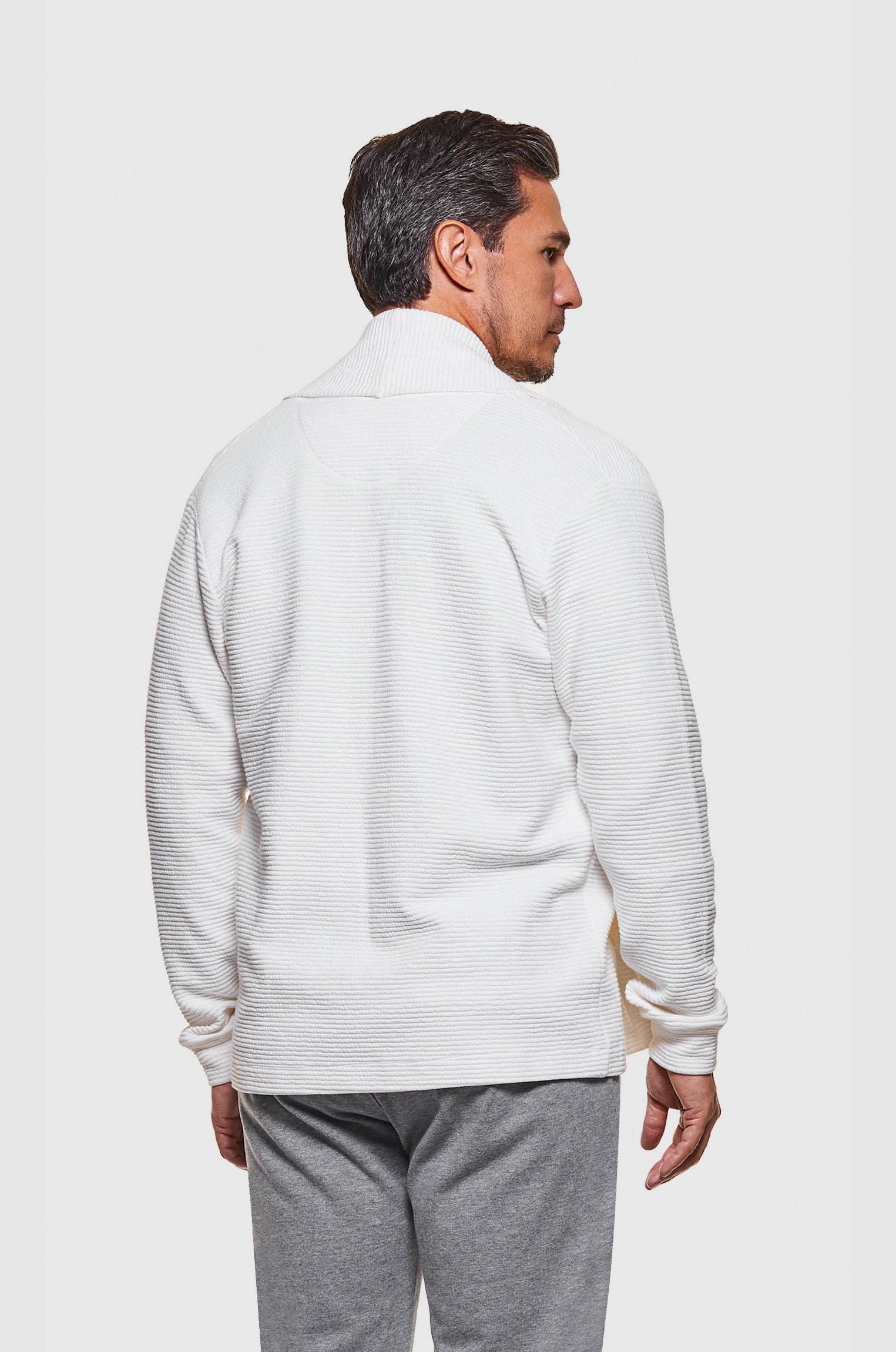 Cardigã Minimalista Sanfonado OFF