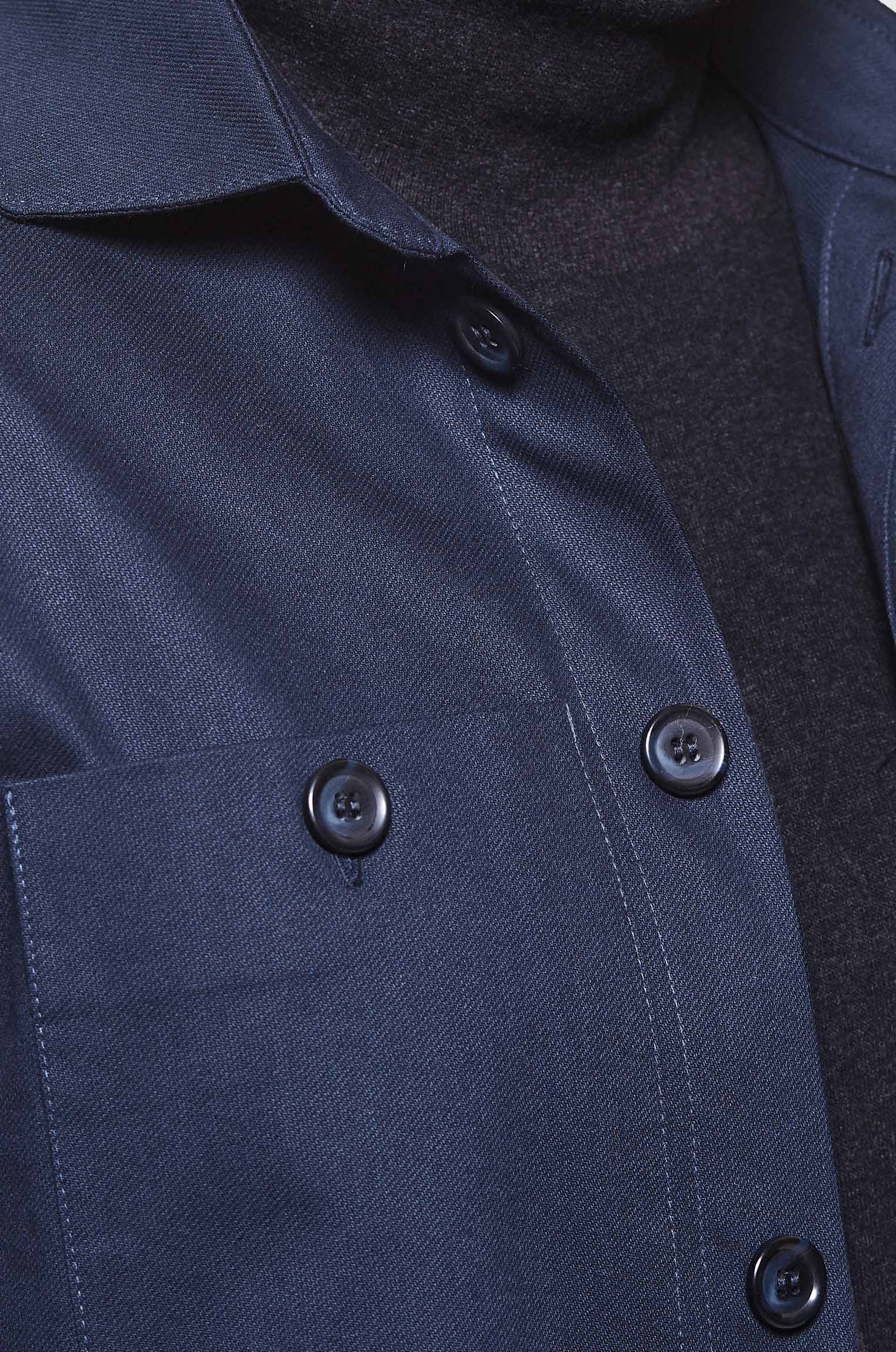 Overshirt Sarja Premium Marinho