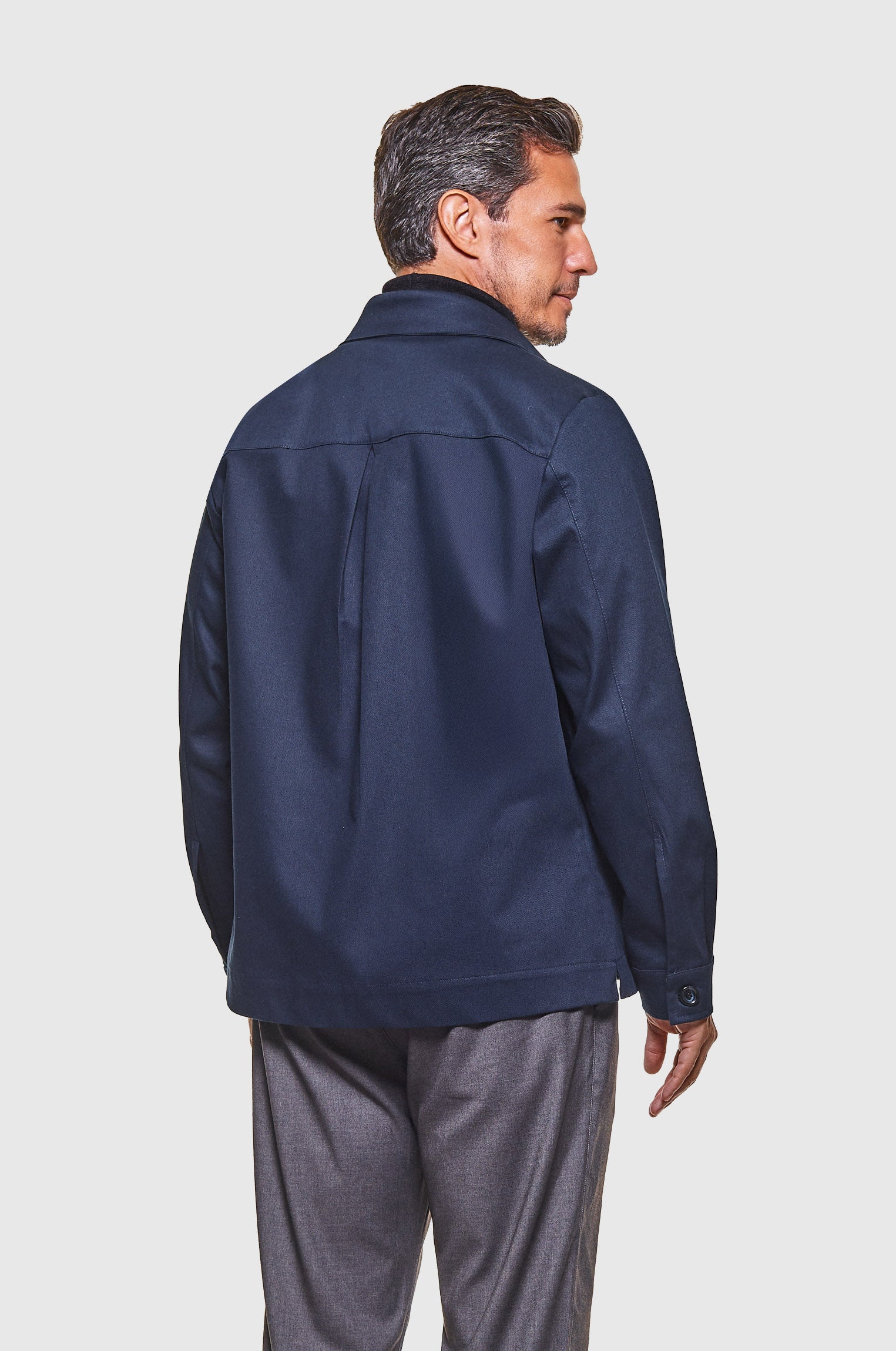 Overshirt Sarja Premium Marinho