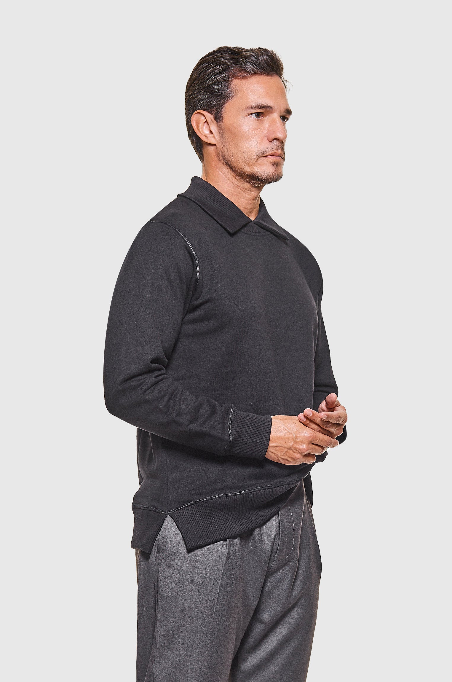 Moletom Gola Polo Preto