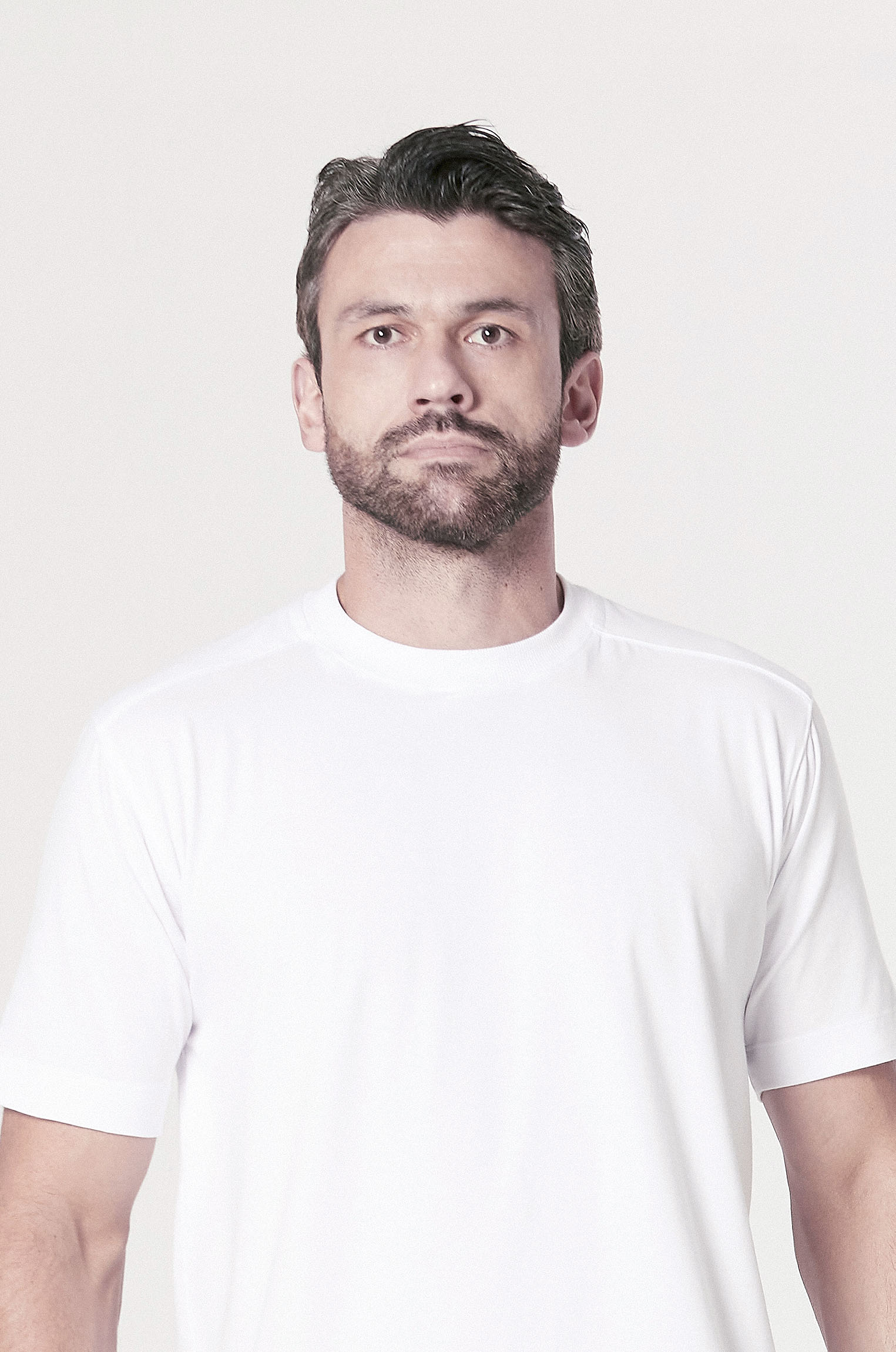 Camiseta Recorte Ombros Branca