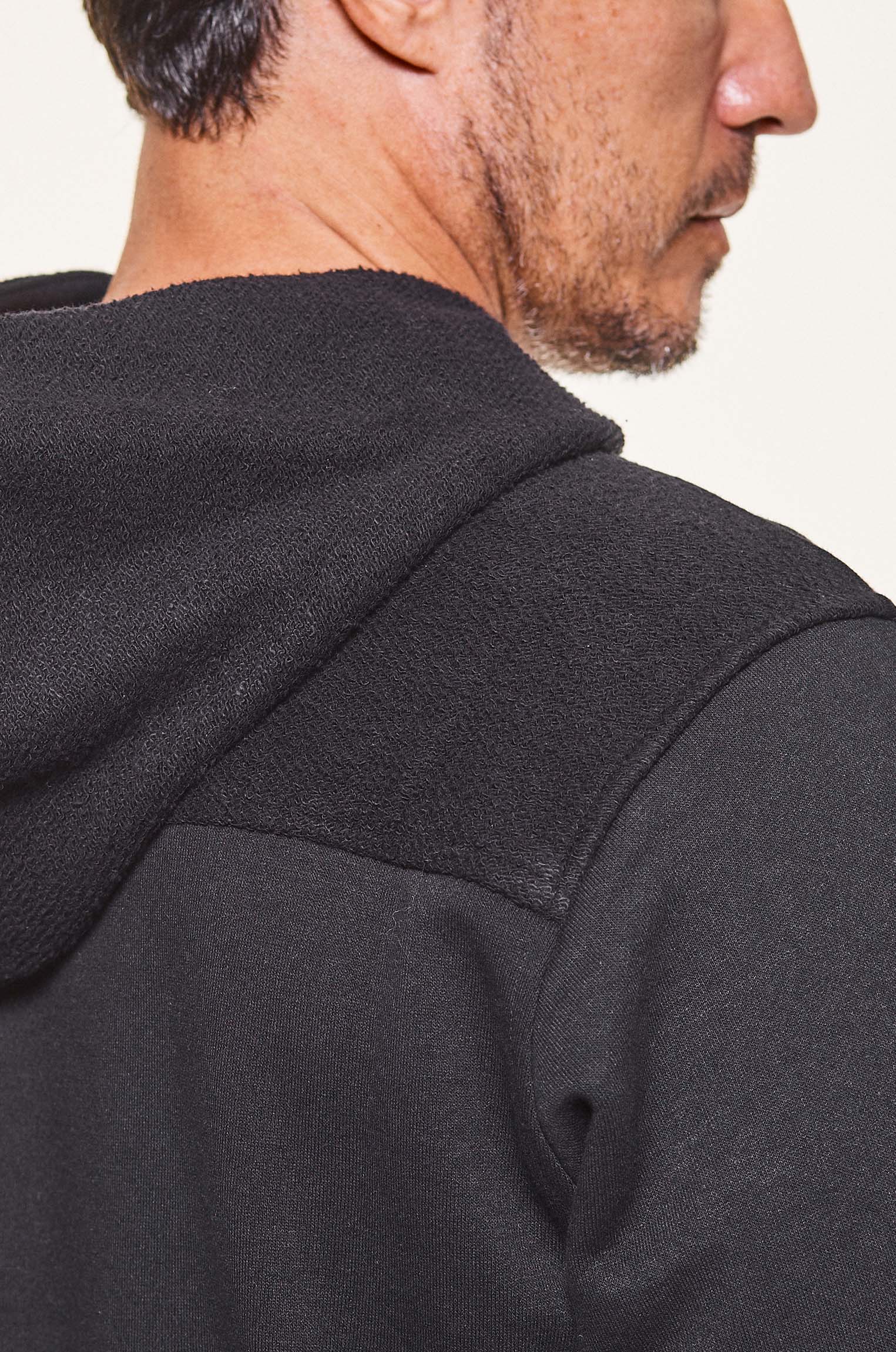 Moletom Capuz Modern Preto