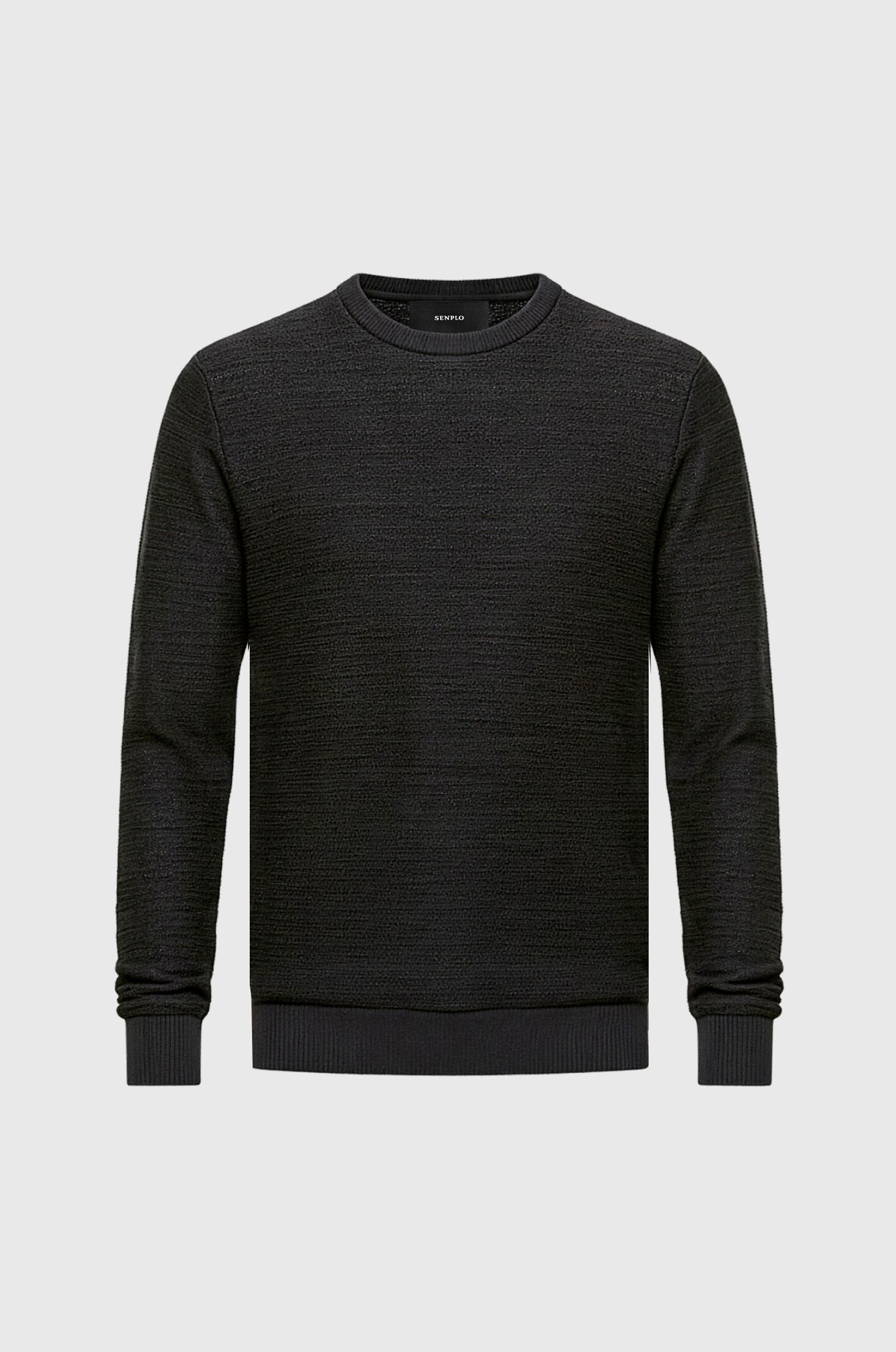 Moletom Tricô Preto