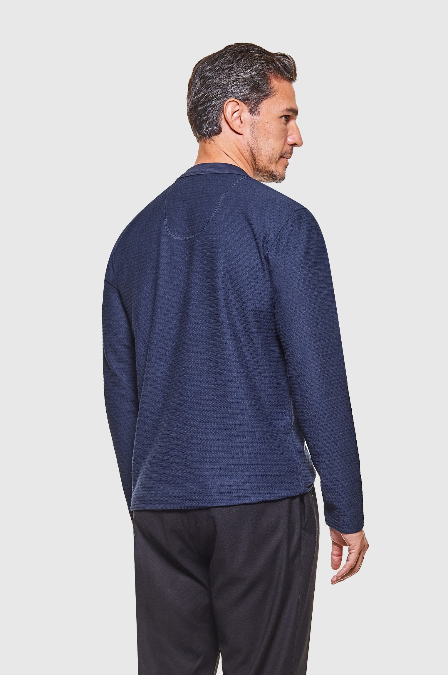 Manga Longa Elevate Marinho