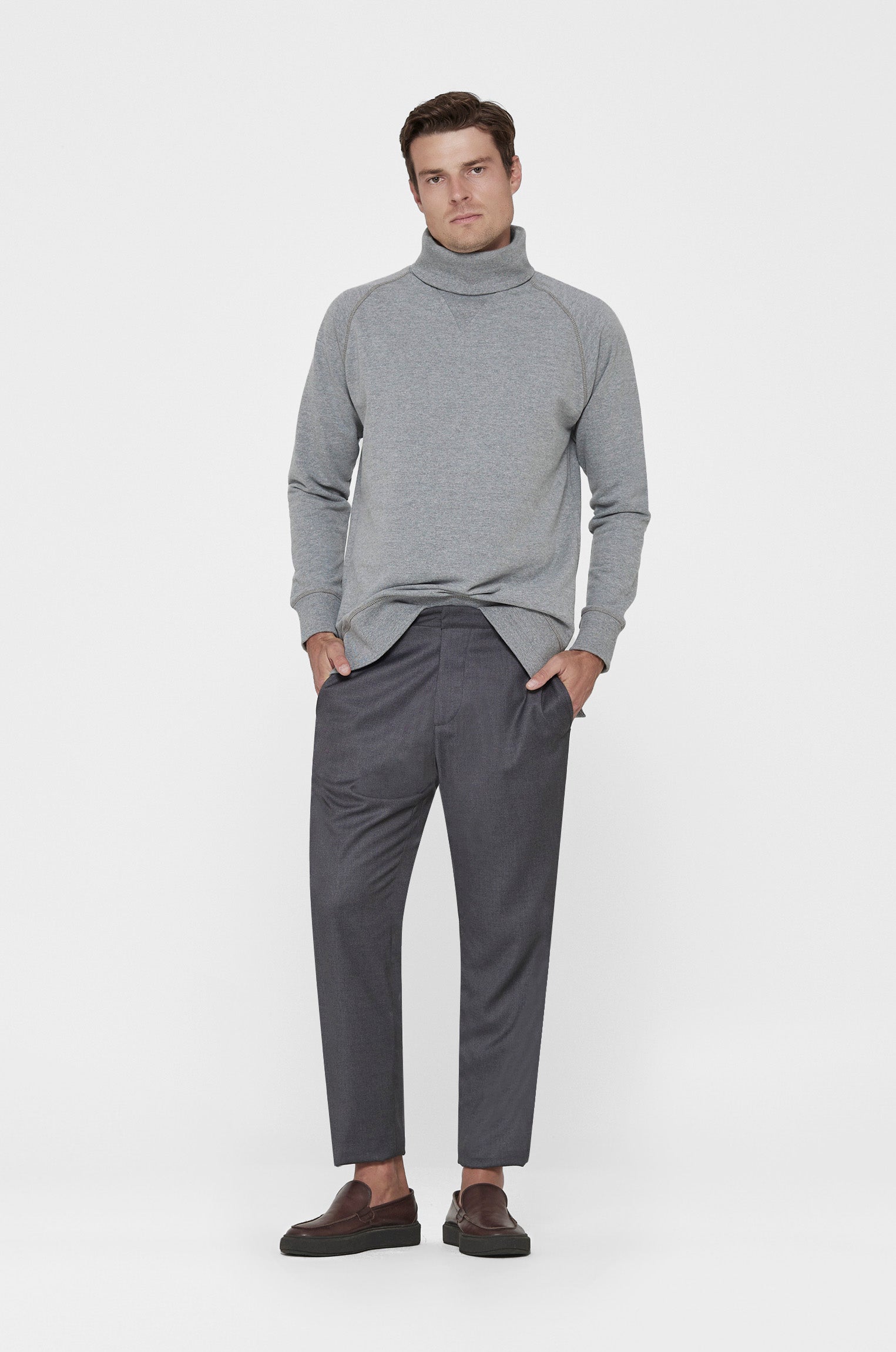 Moletom Gola Alta Mescla