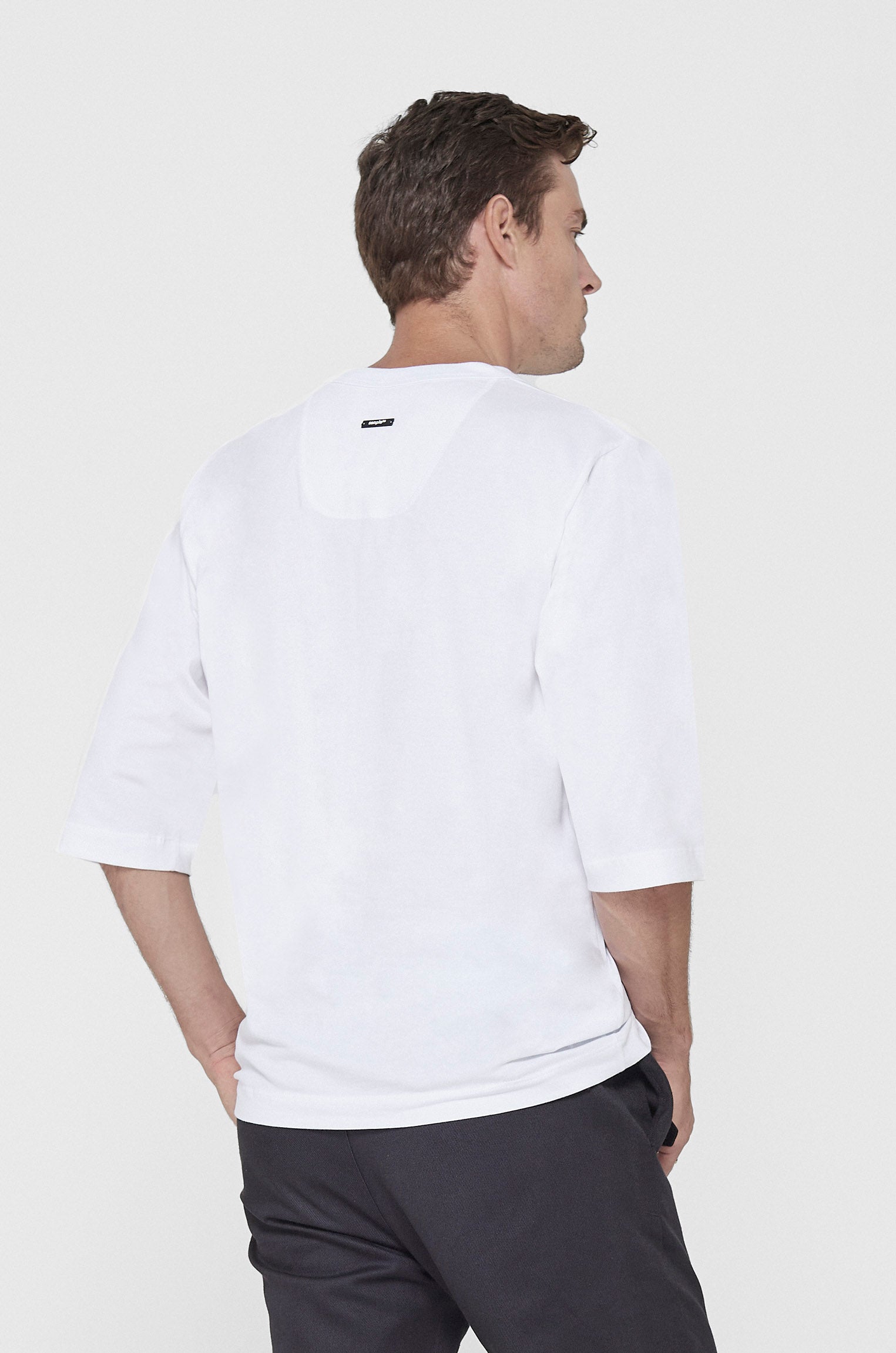 Camiseta Manga 3/4 Branca