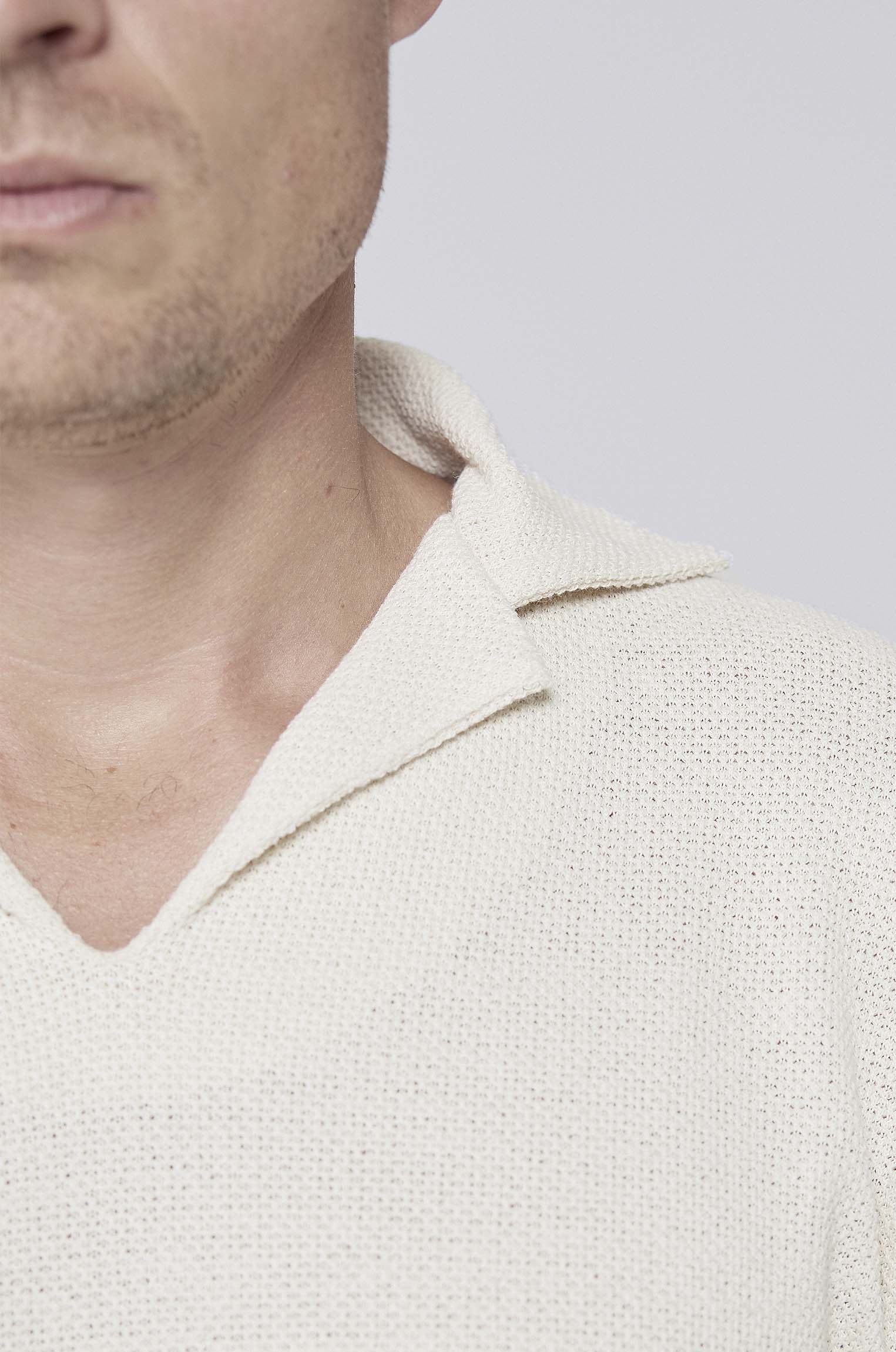 Manga Longa Polo Gola Cubana Heritage Off