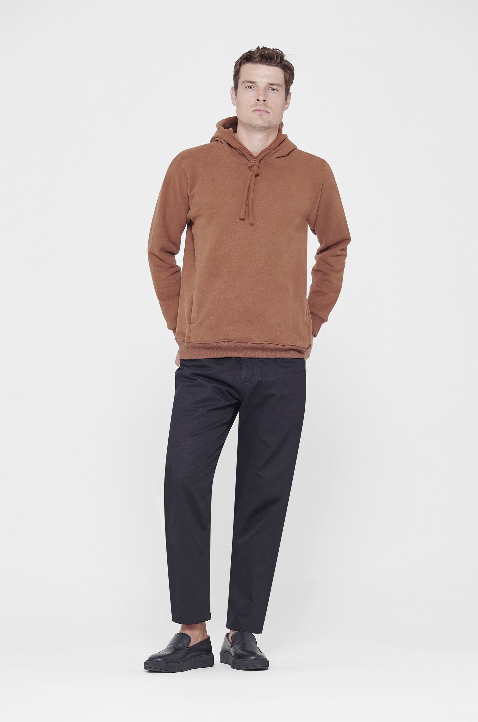 Moletom Capuz Camurça Marrom