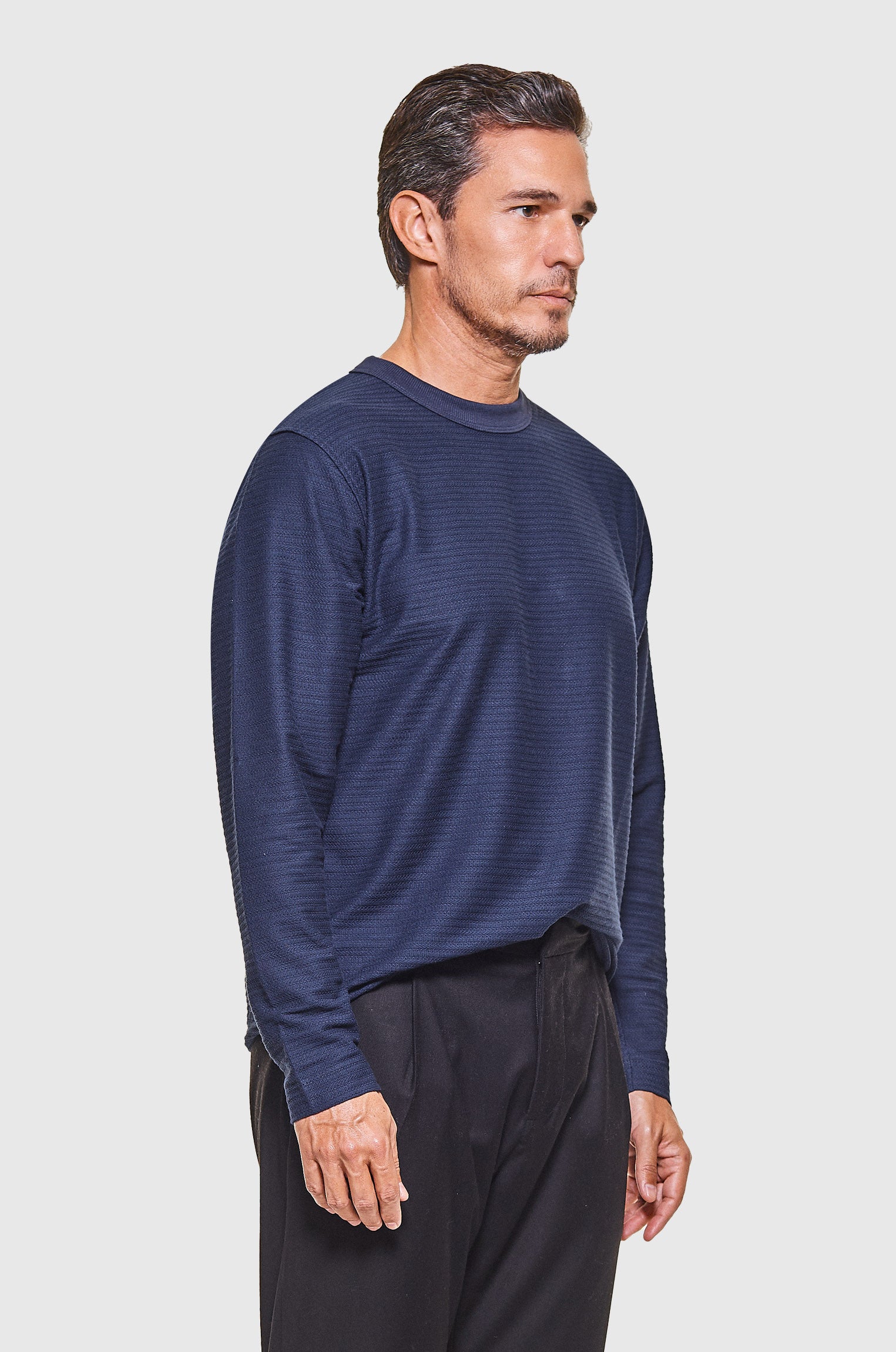 Manga Longa Elevate Marinho