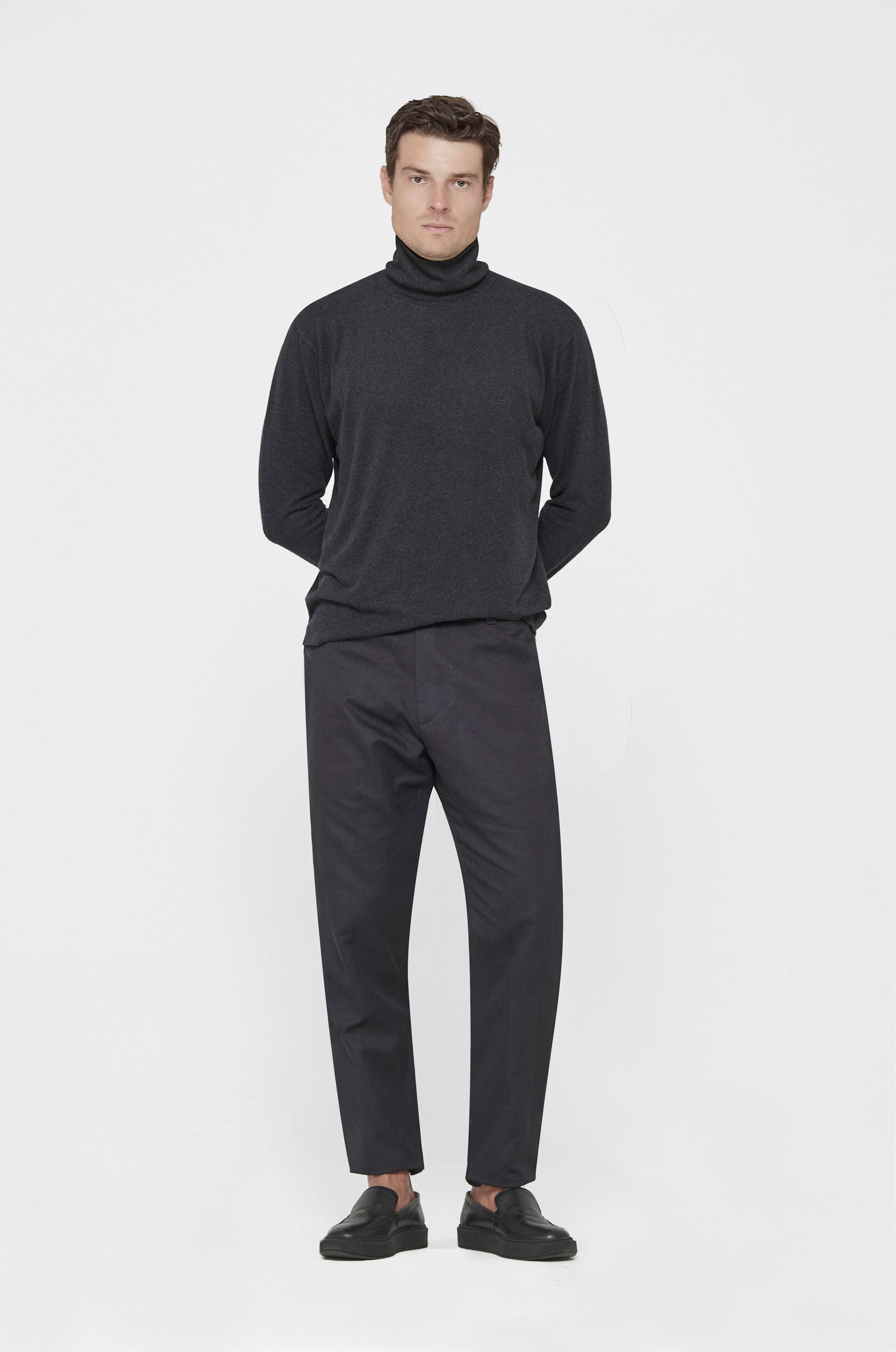 Gola Alta Toque Cashmere Preta