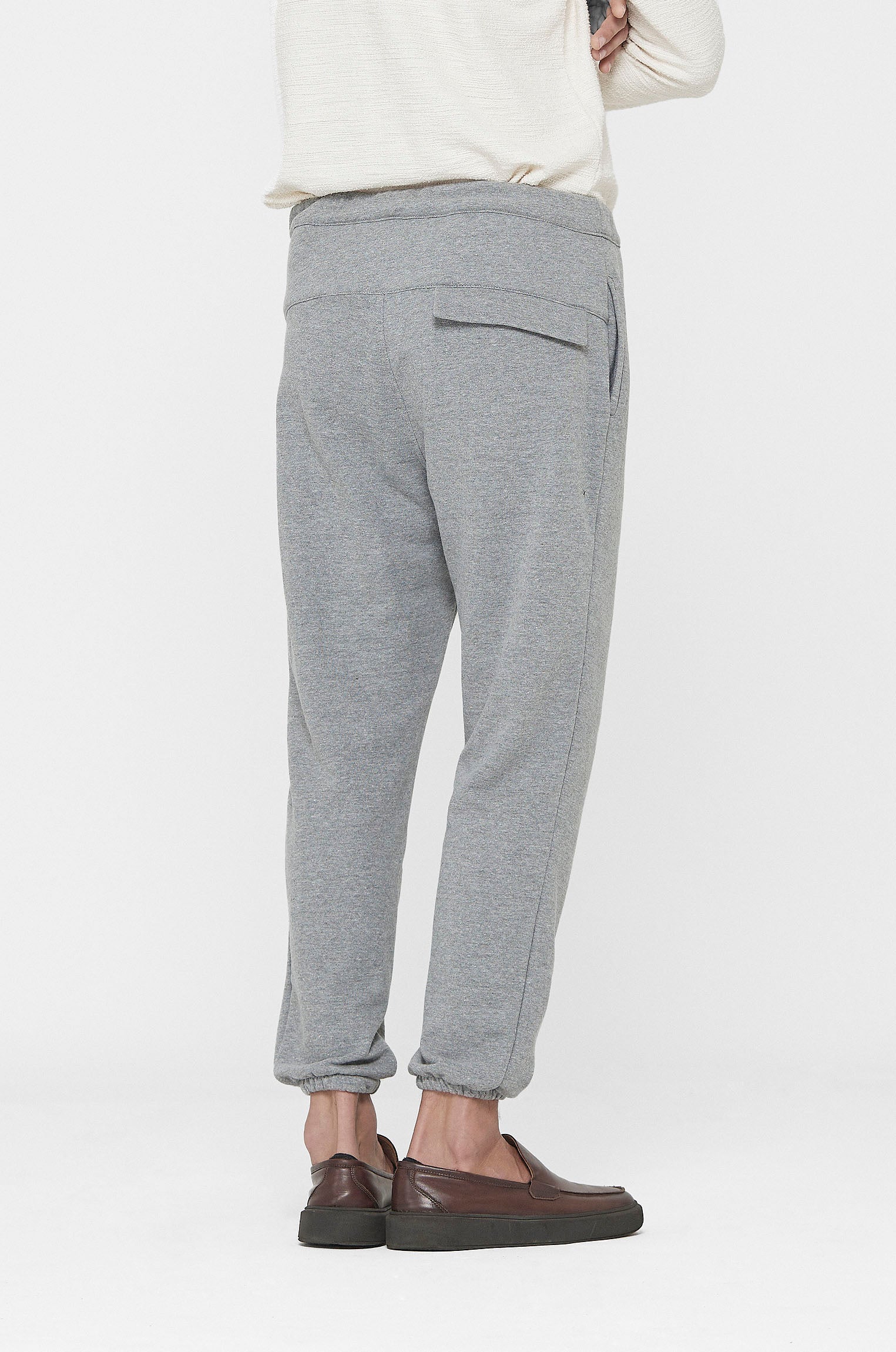 Calça Jogger Moletom Cinza