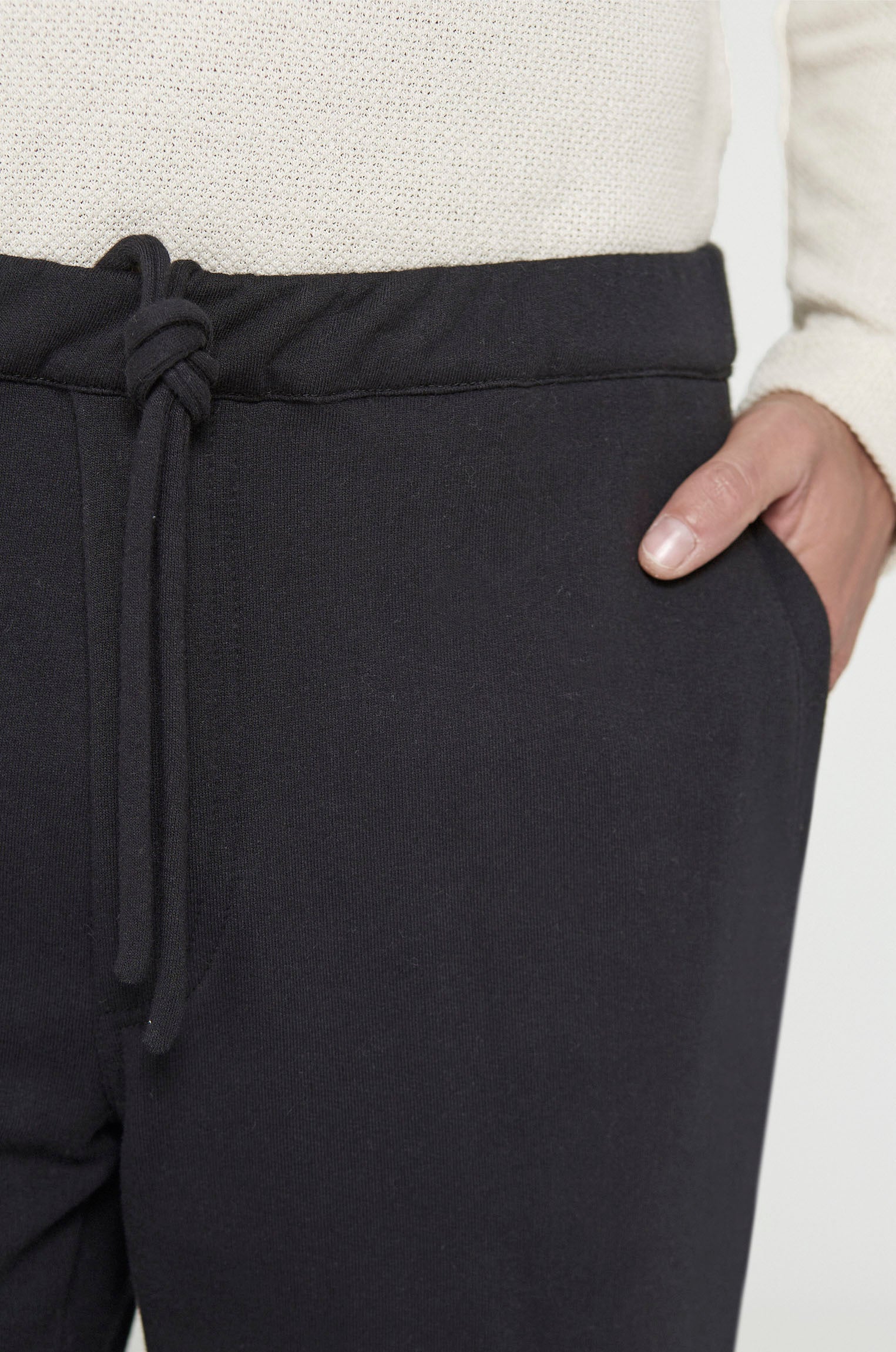 Calça Jogger Moletom Preta