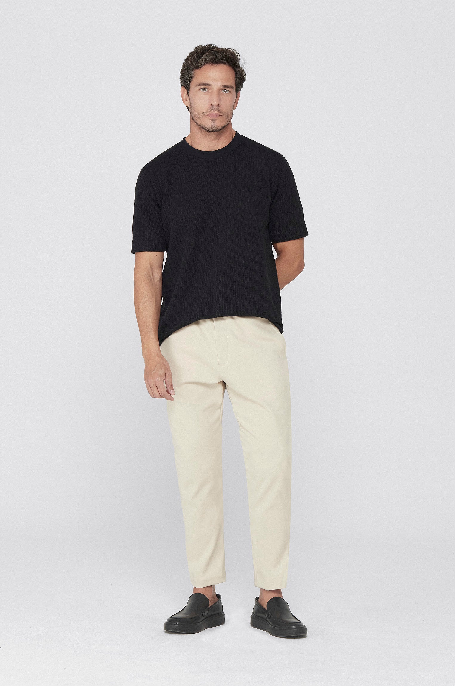 Camiseta Heritage Texturizada Preta