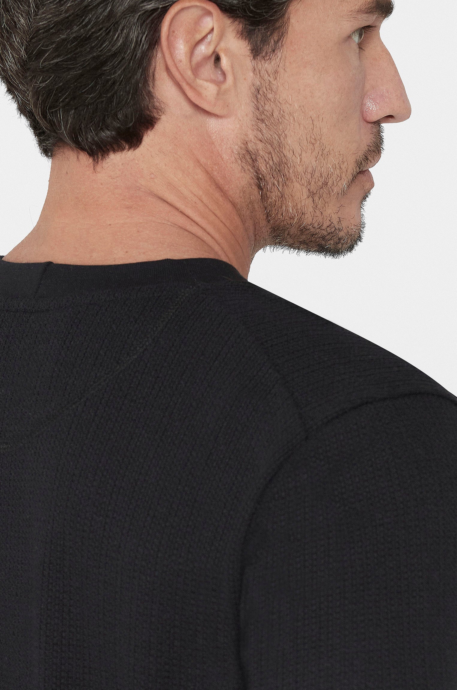 Camiseta Heritage Texturizada Preta