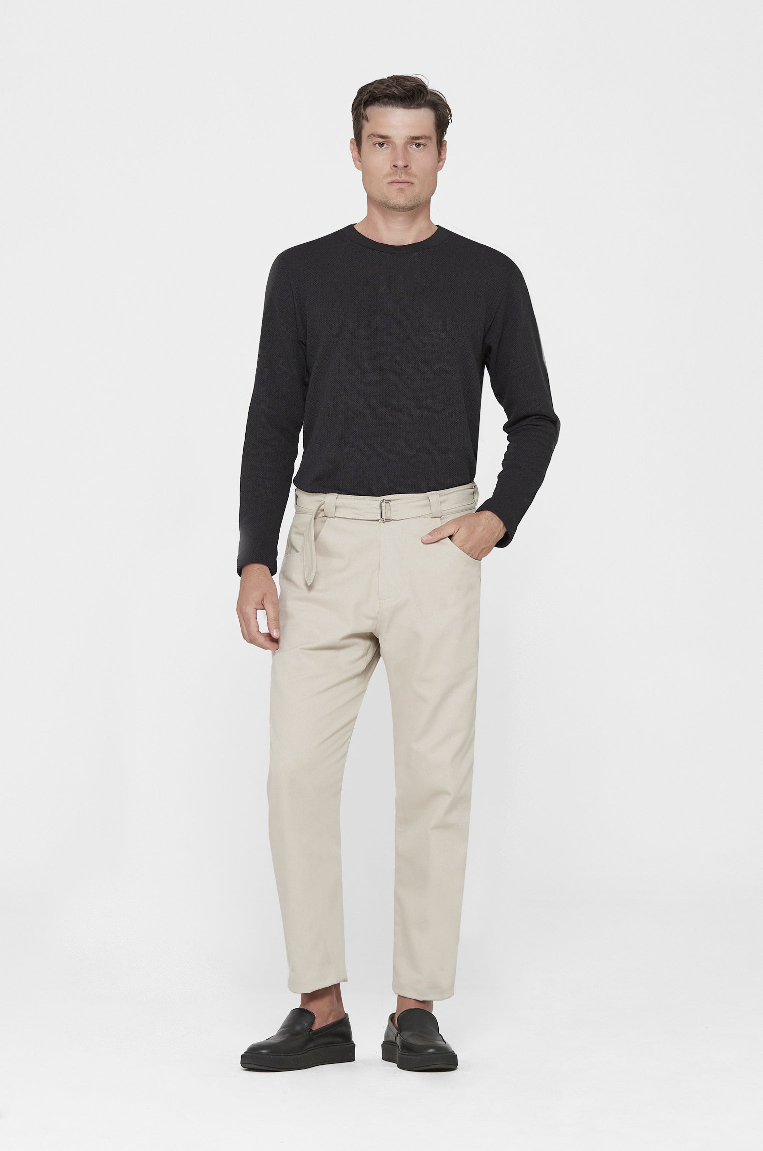 Calça Sarja Jeans Areia