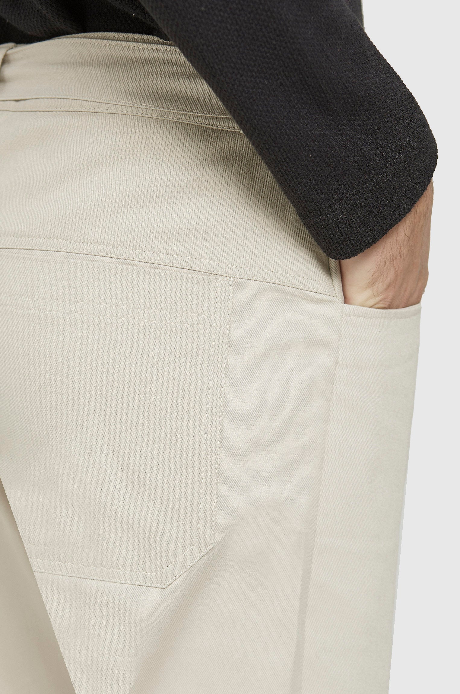 Calça Sarja Jeans Areia