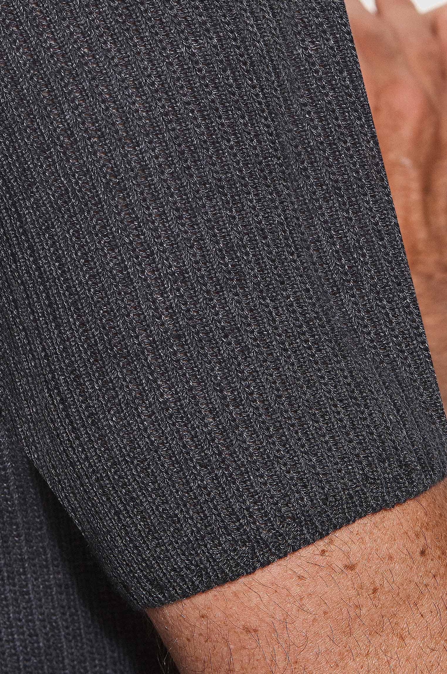 Polo Tricô Desagulhado Fresh Chumbo