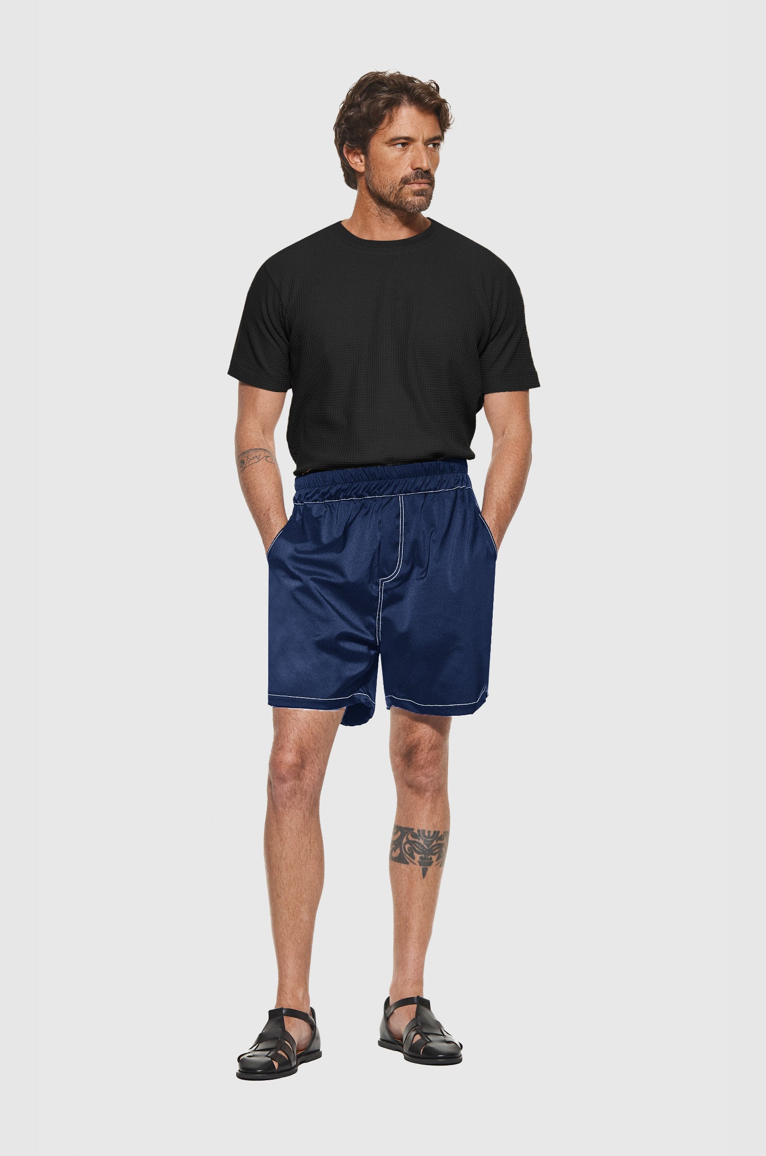 Bermuda Banho Line Marinho