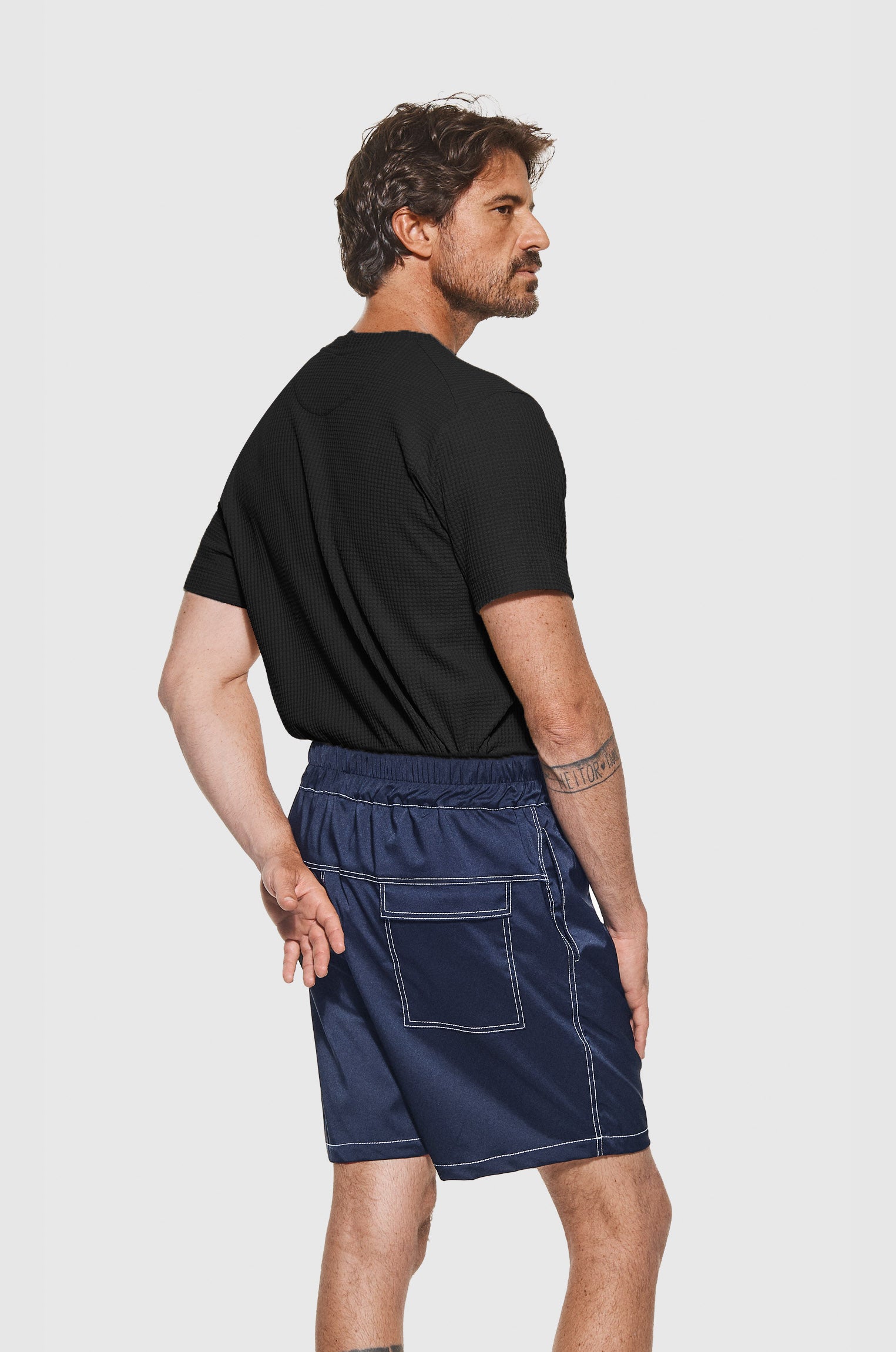 Bermuda Banho Line Marinho