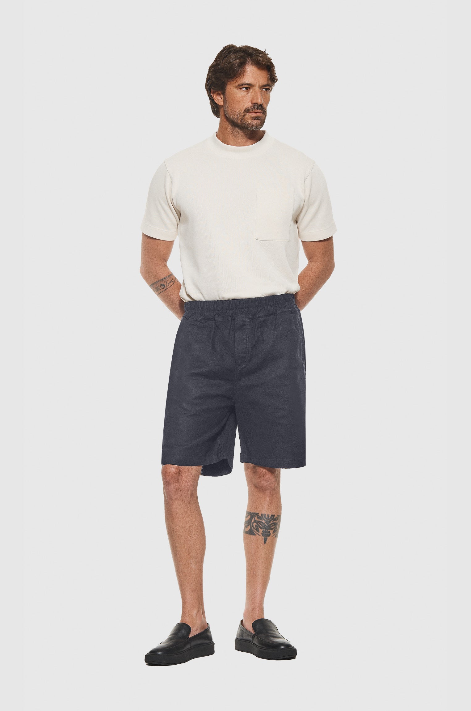 Bermuda Sarja Jogger Chumbo