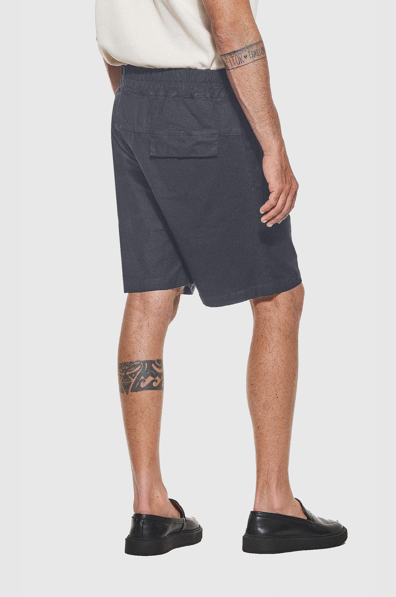 Bermuda Sarja Jogger Chumbo