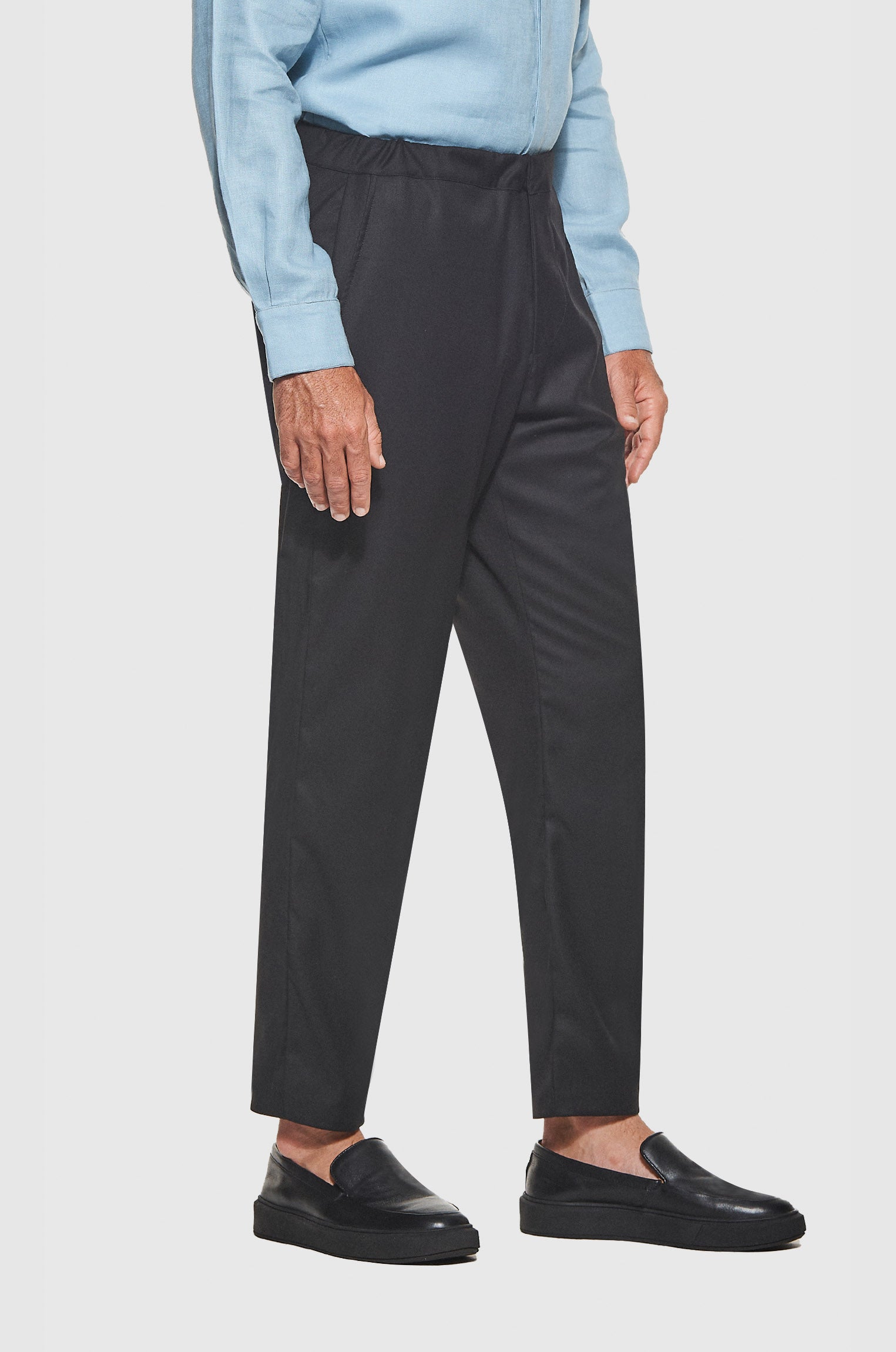 Calça Alfaiataria Tropical Preta