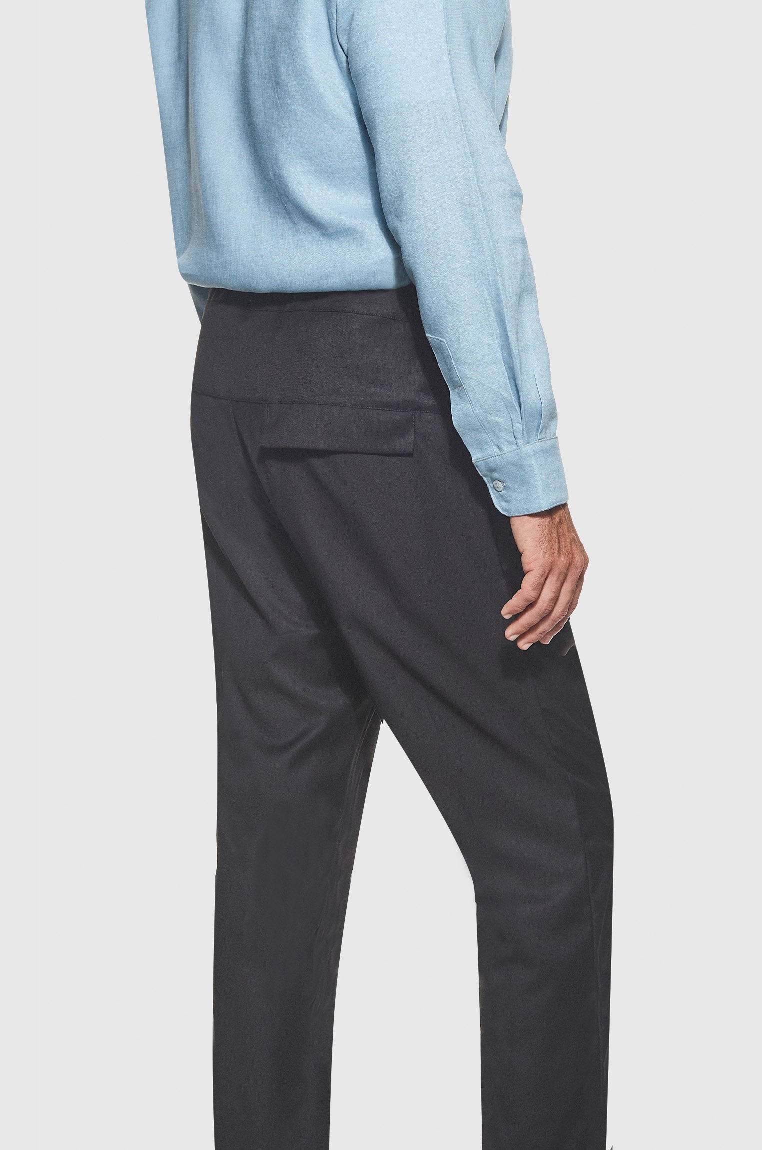 Calça Alfaiataria Tropical Preta