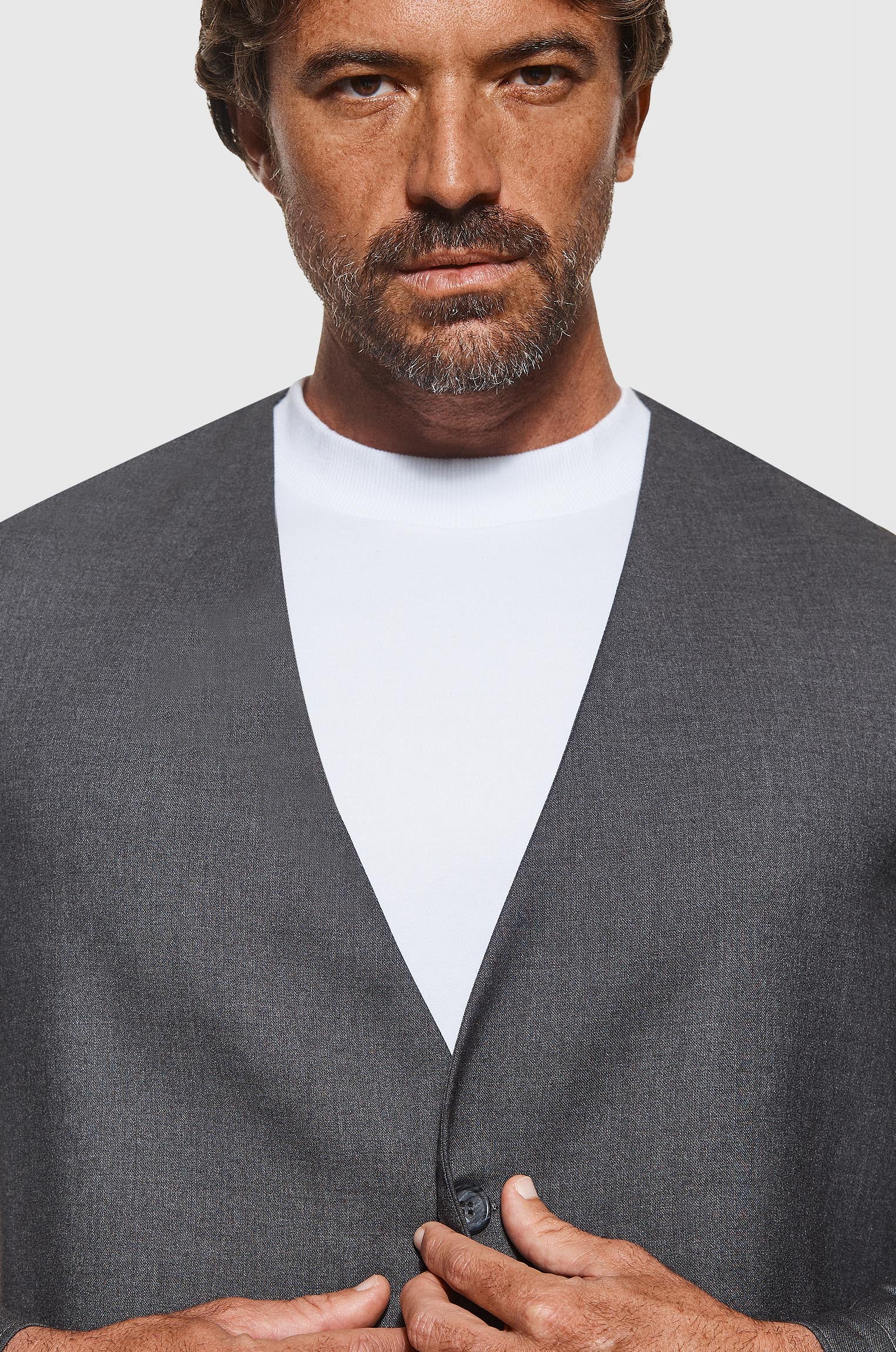 Jardigan Minimalista Alfaiataria Mescla