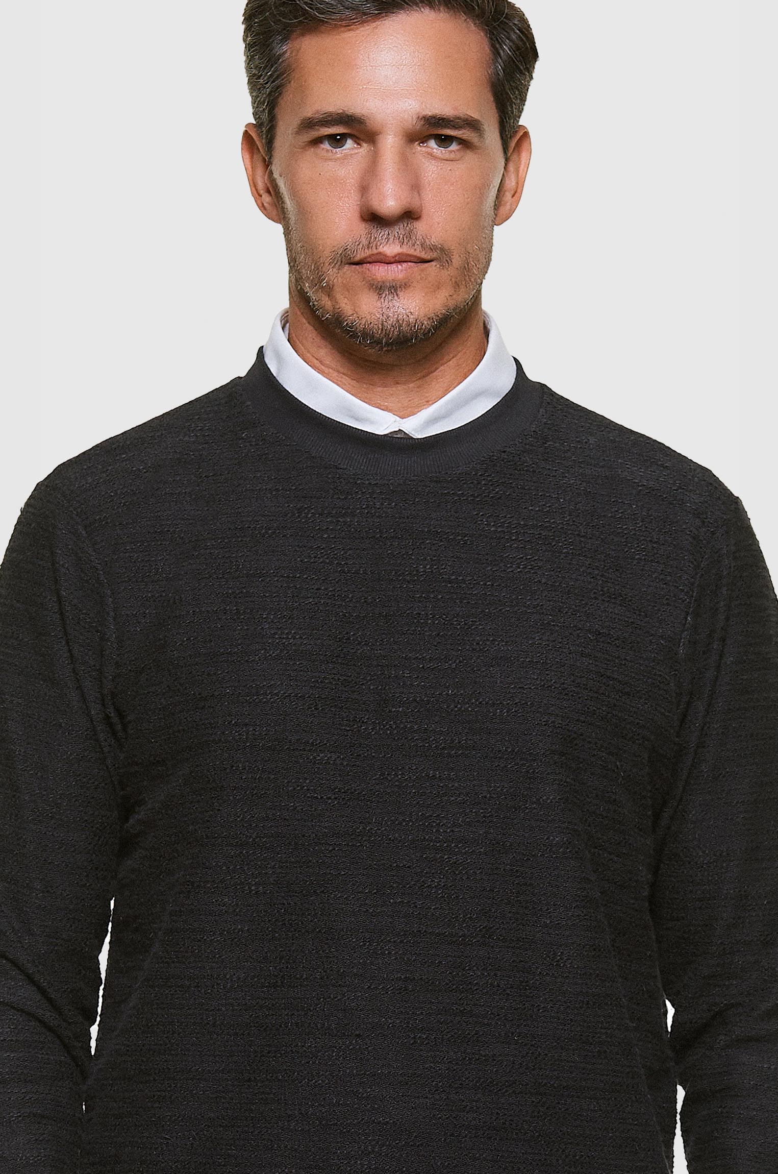 Moletom Tricô Preto