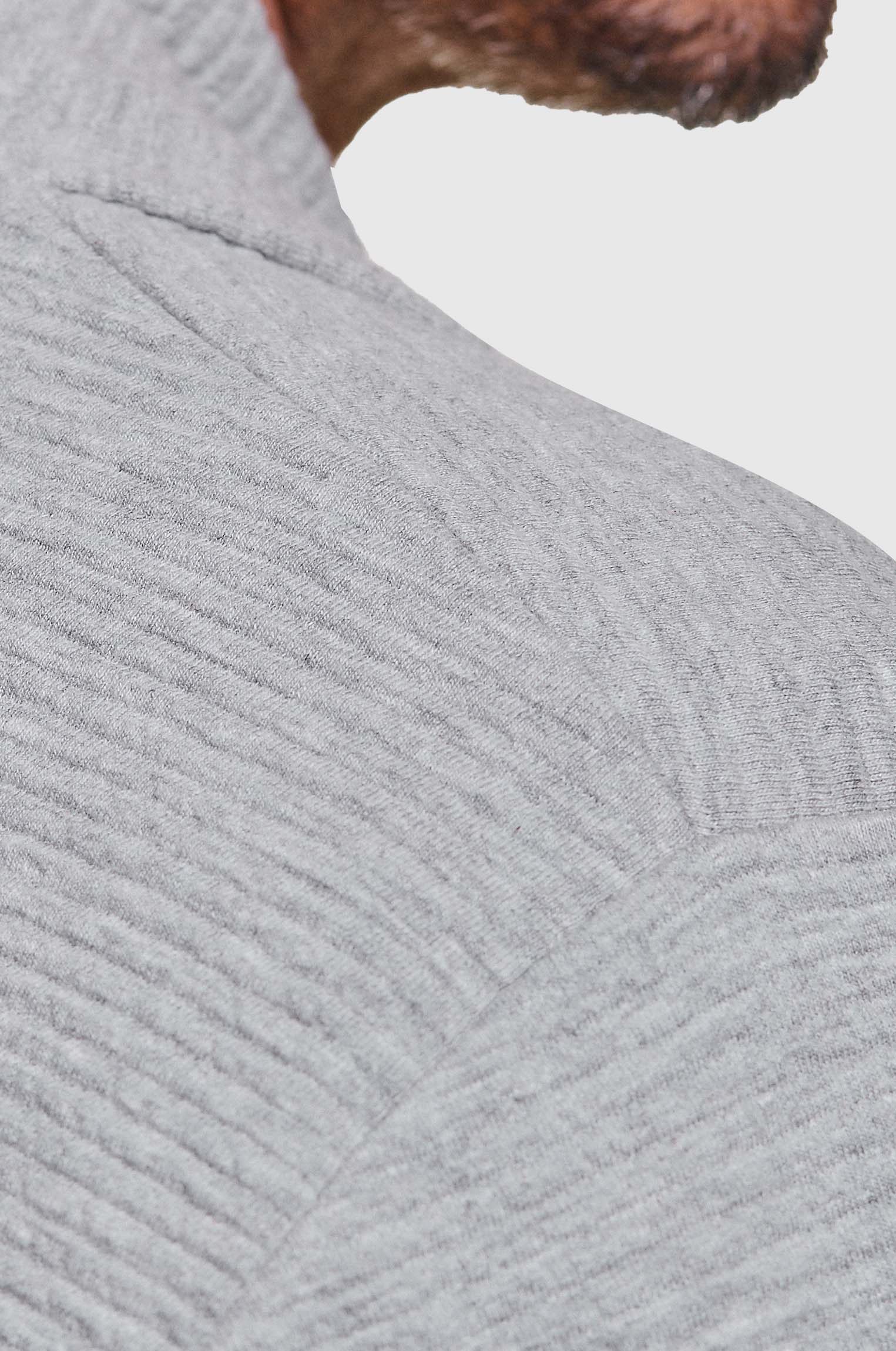 Cardigã Minimalista Sanfonado Mescla