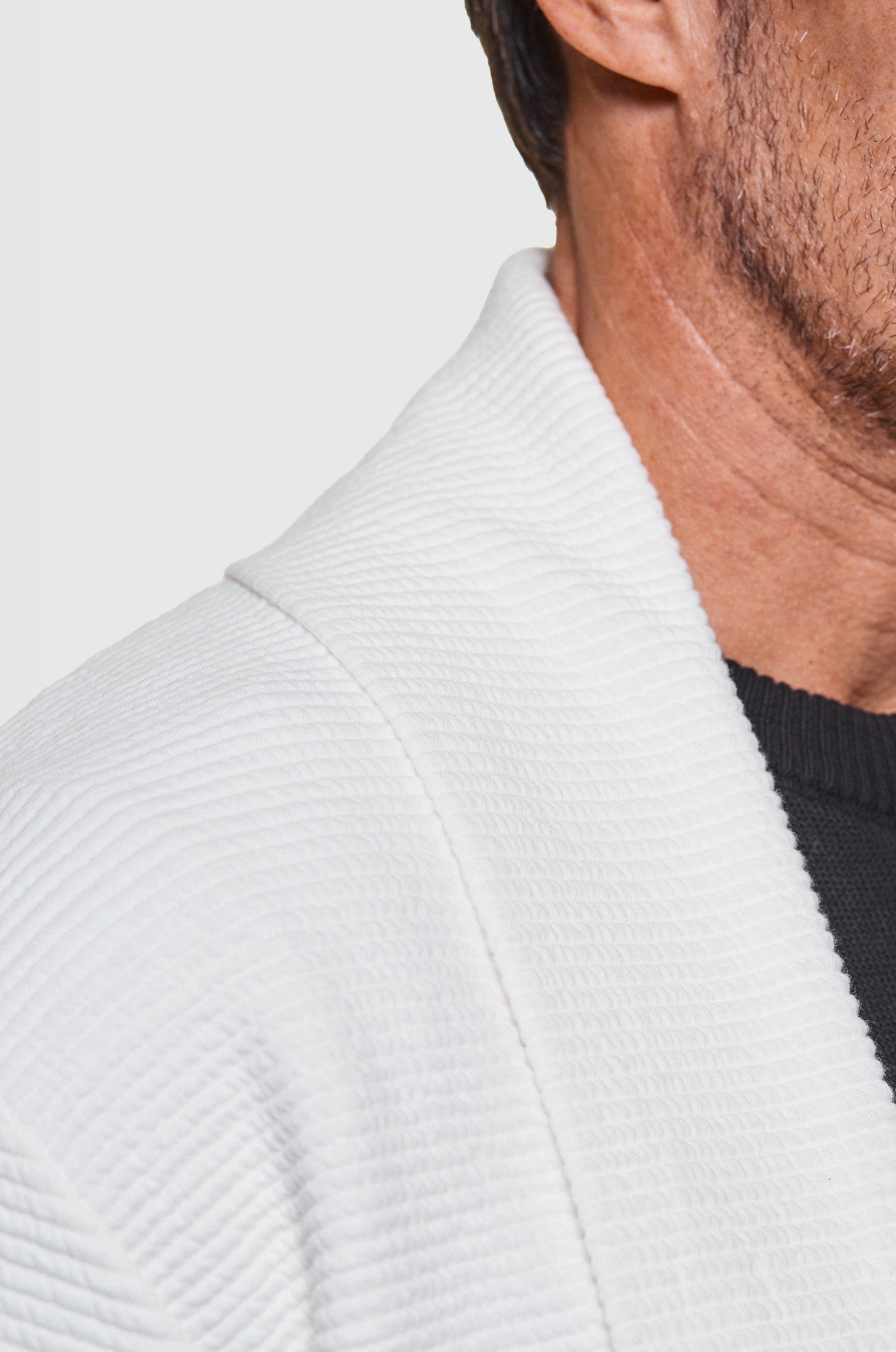 Cardigã Minimalista Sanfonado OFF