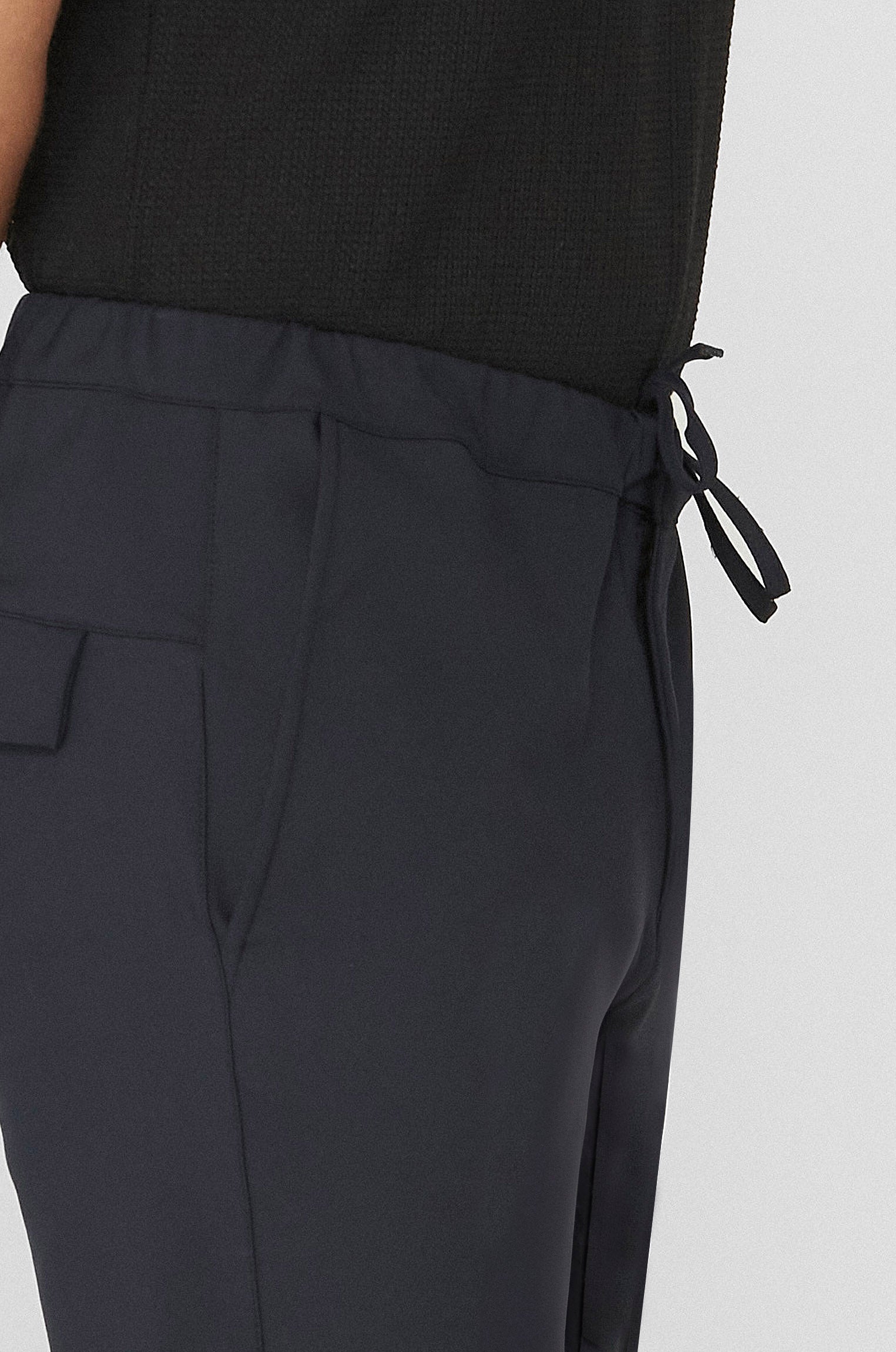 Calça Alfaiataria Sarja Tech Marinho