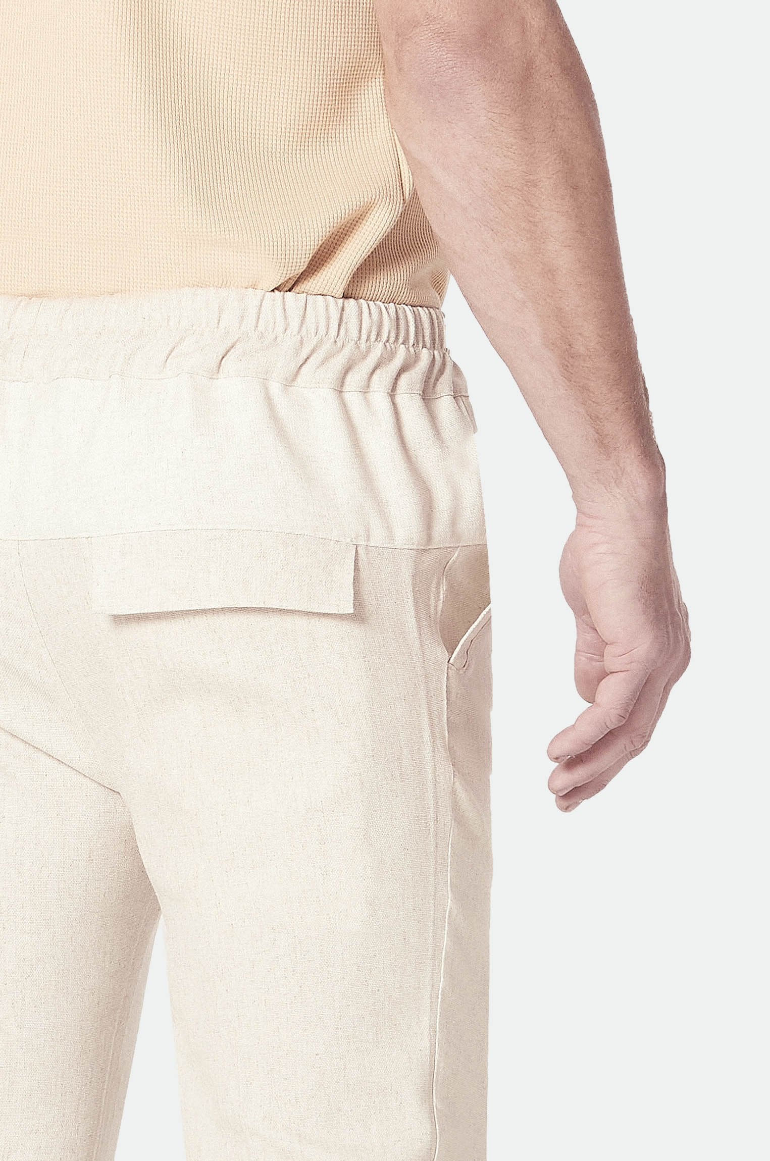Calça Jogger Linho Tech Natural