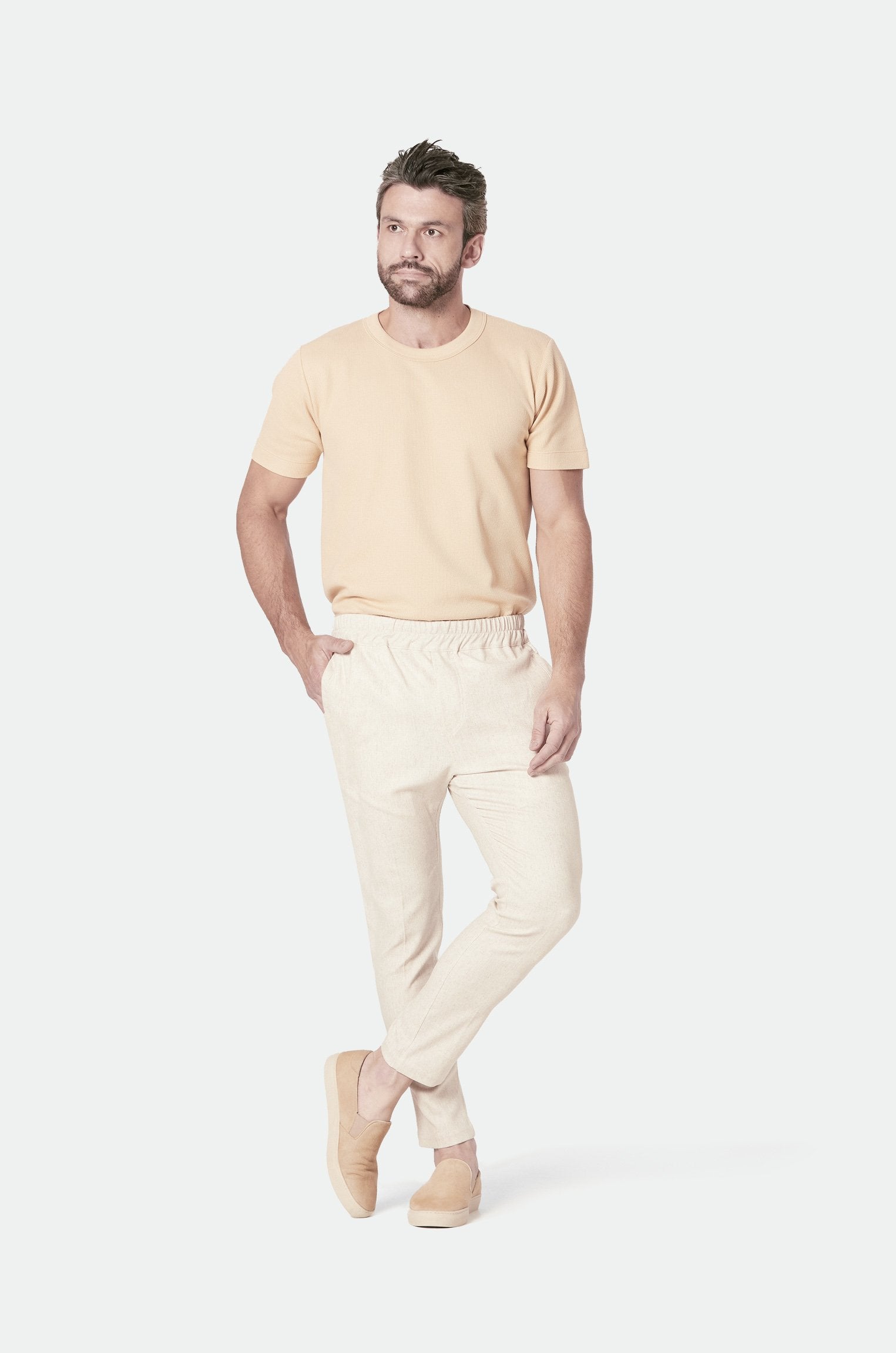 Calça Jogger Linho Tech Natural