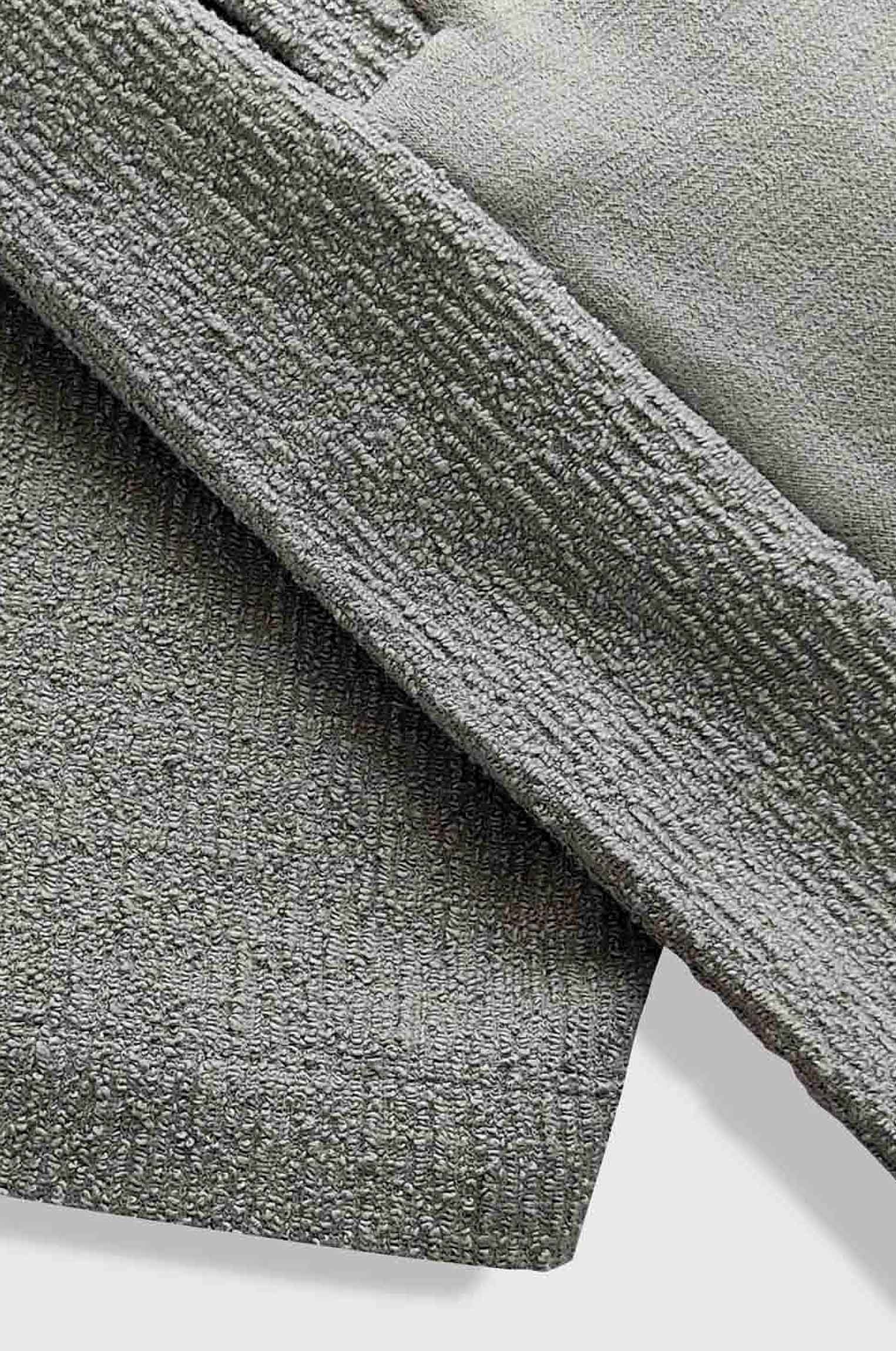 Bermuda Moletom Saruel Cinza Esverdeado