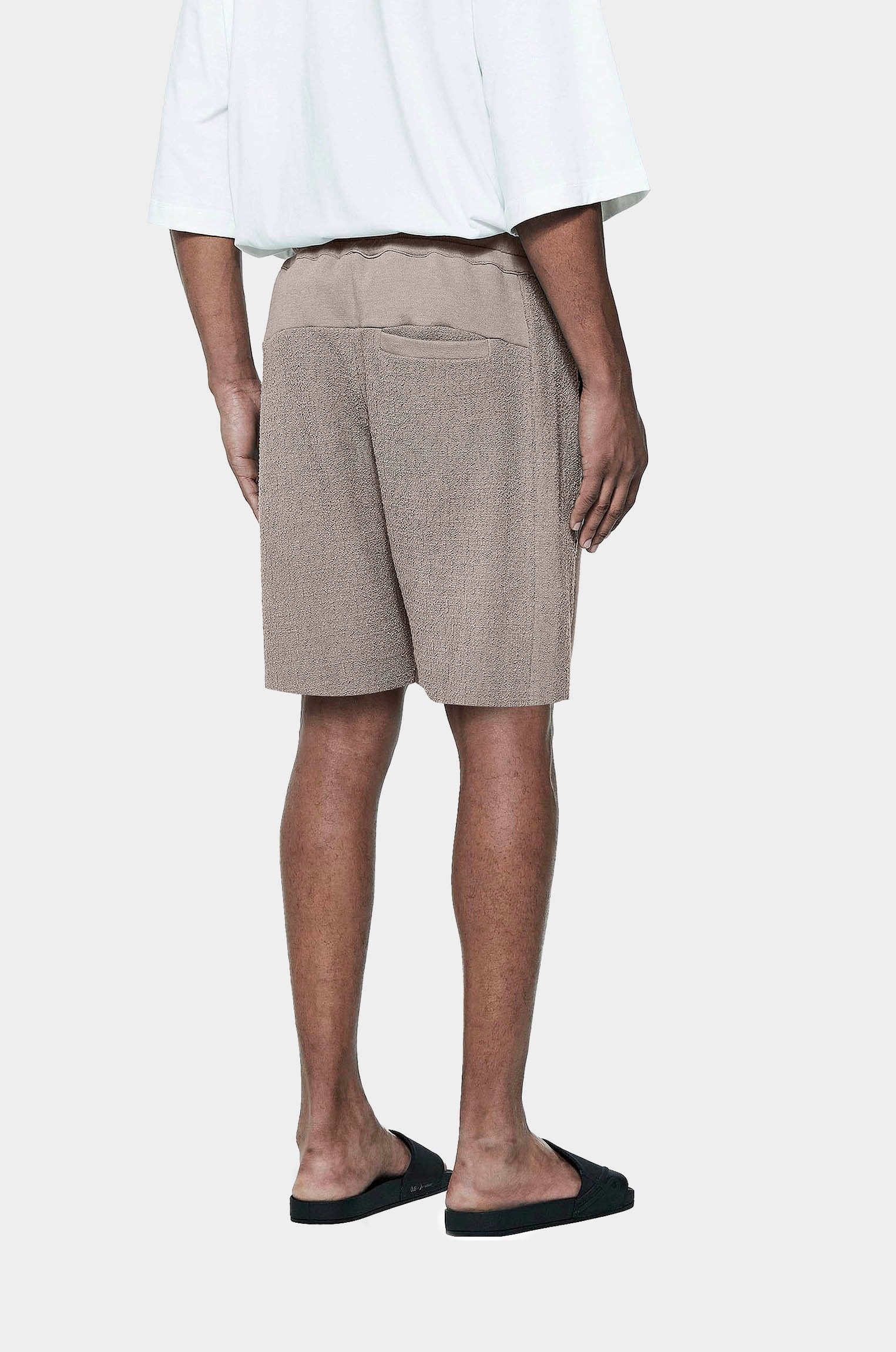 Bermuda Moletom Saruel Areia